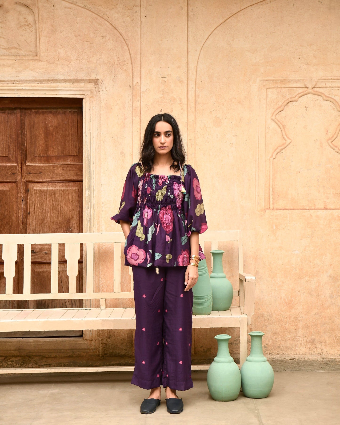 Iris Flower Pant - S