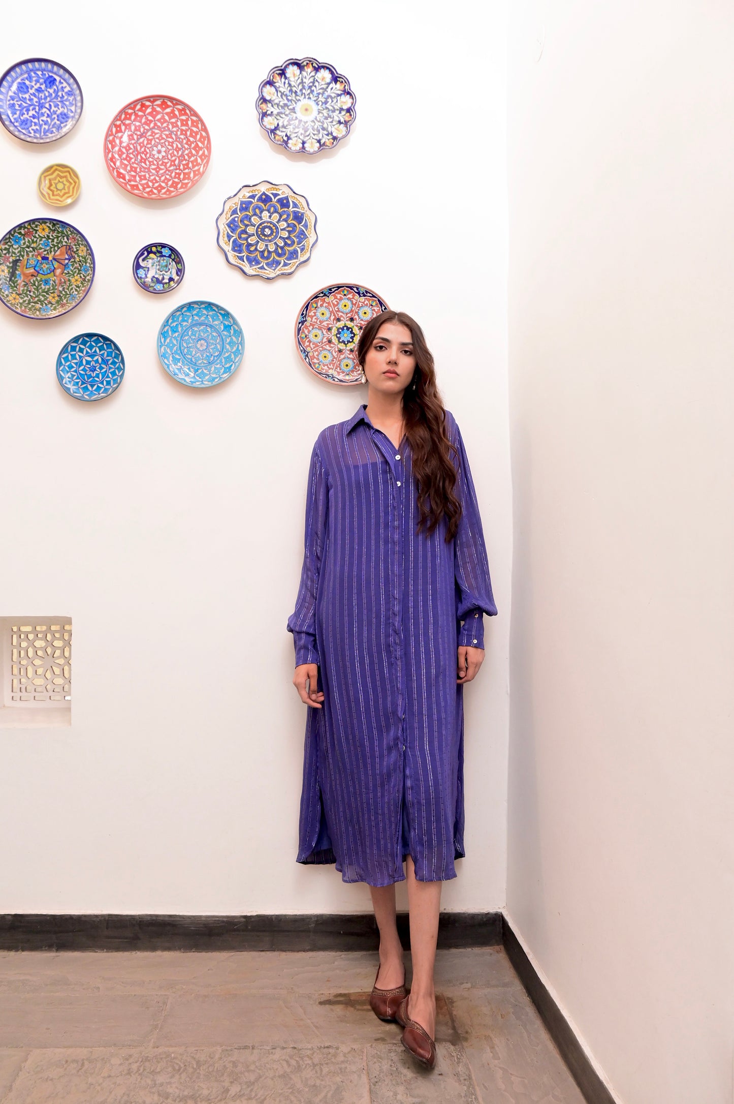 Neelambar Shirt Dress