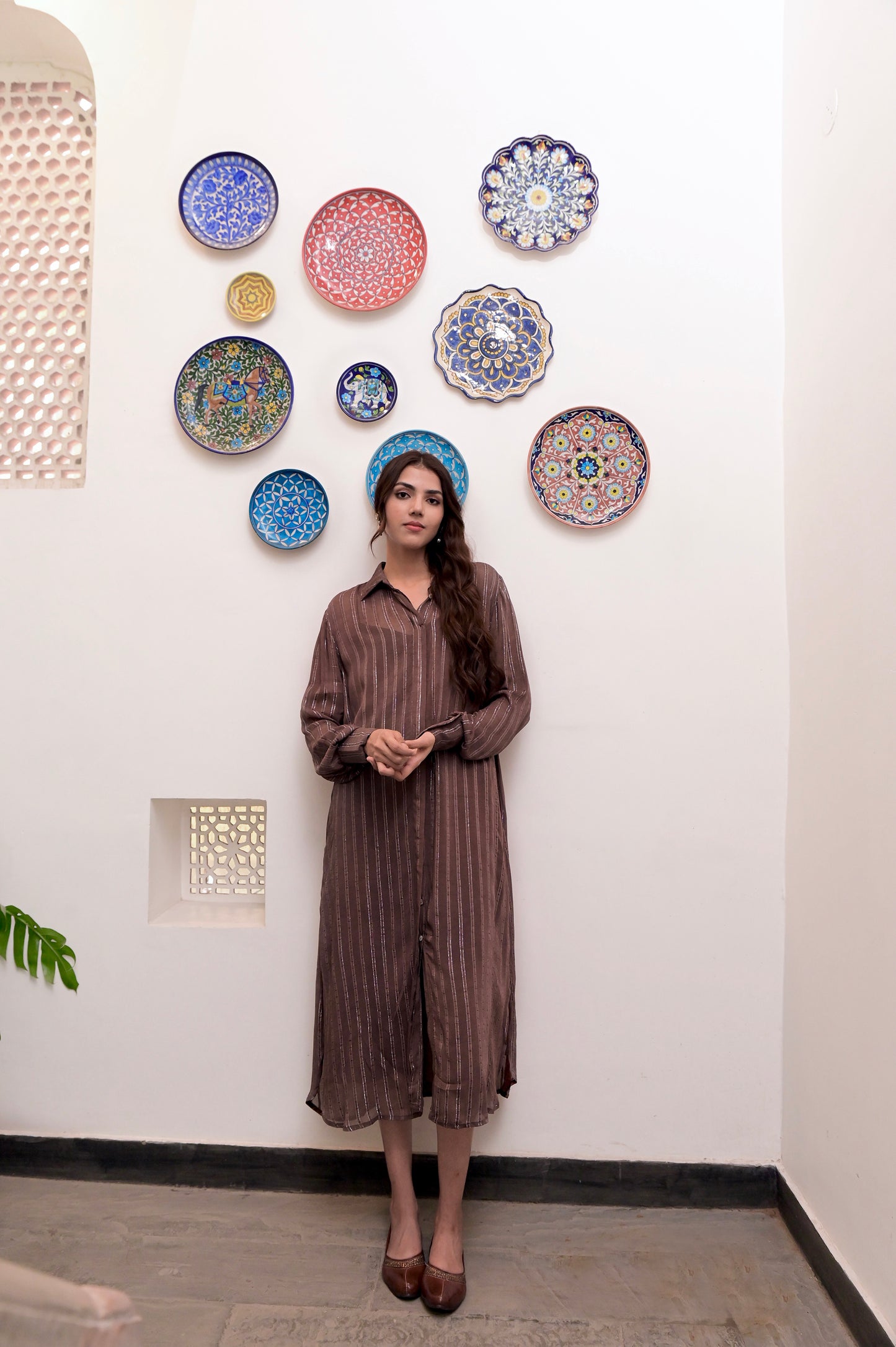 Gulkand Shirt Dress