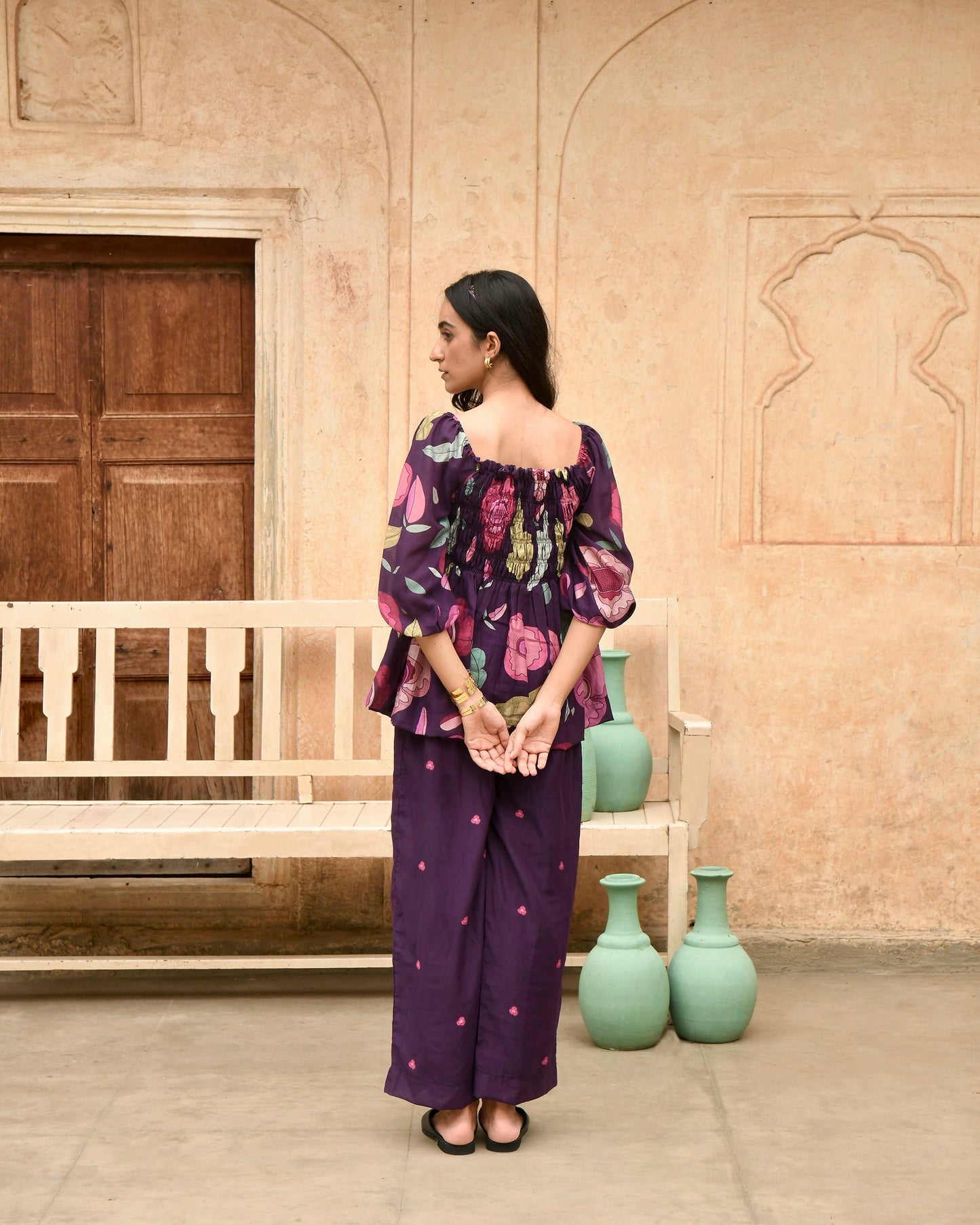 Iris Flower Top - S