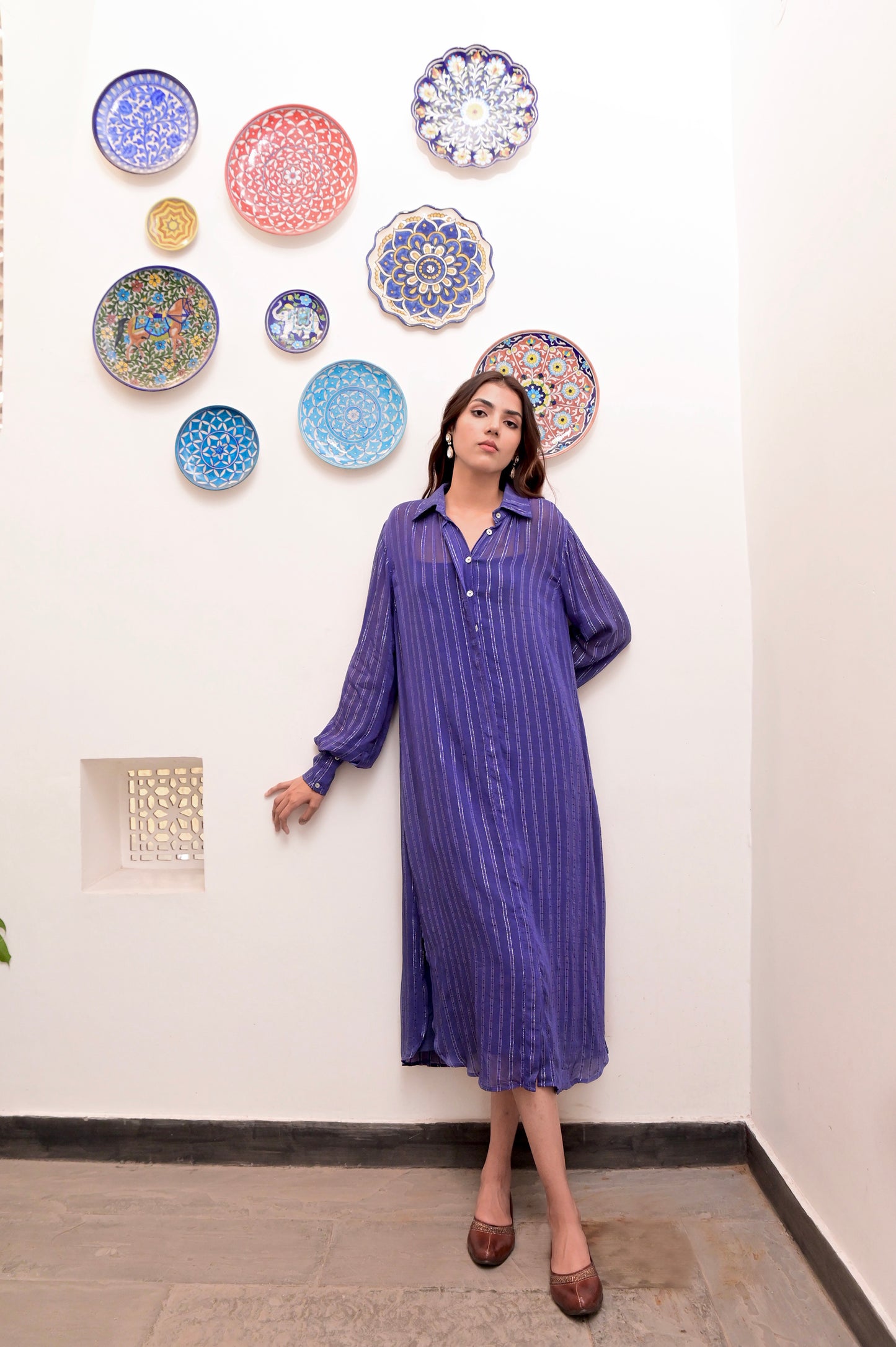 Neelambar Shirt Dress