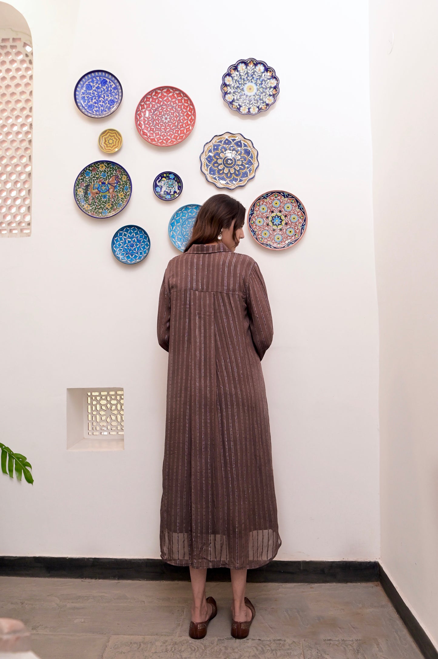 Gulkand Shirt Dress