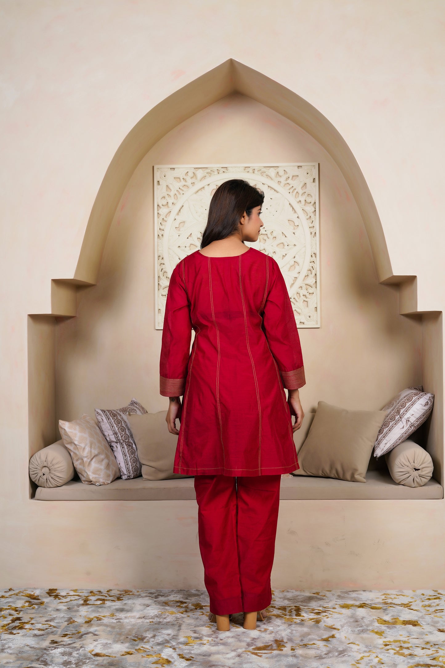 Ruby Red Co-ord Set