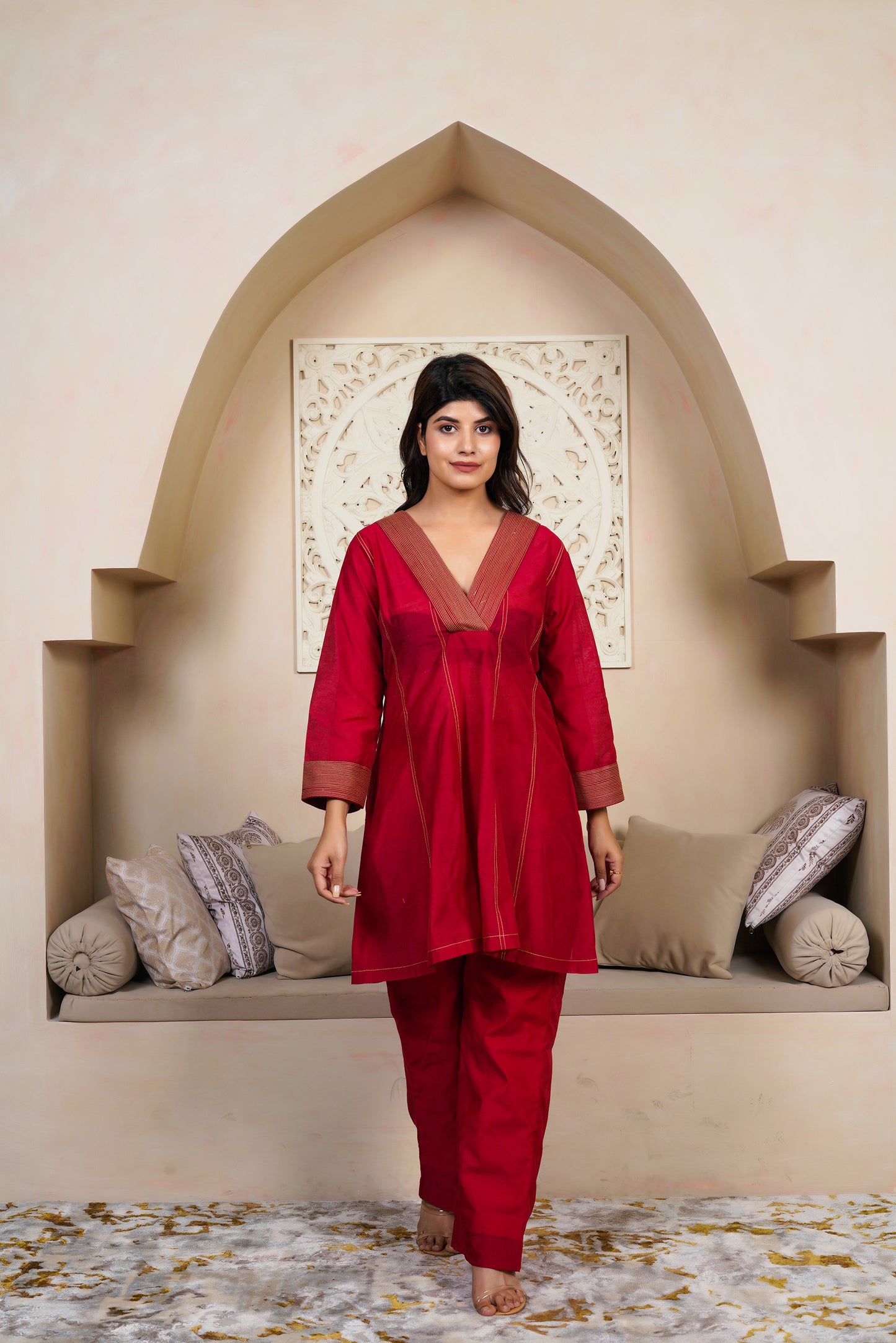 Ruby Red Co-ord Set
