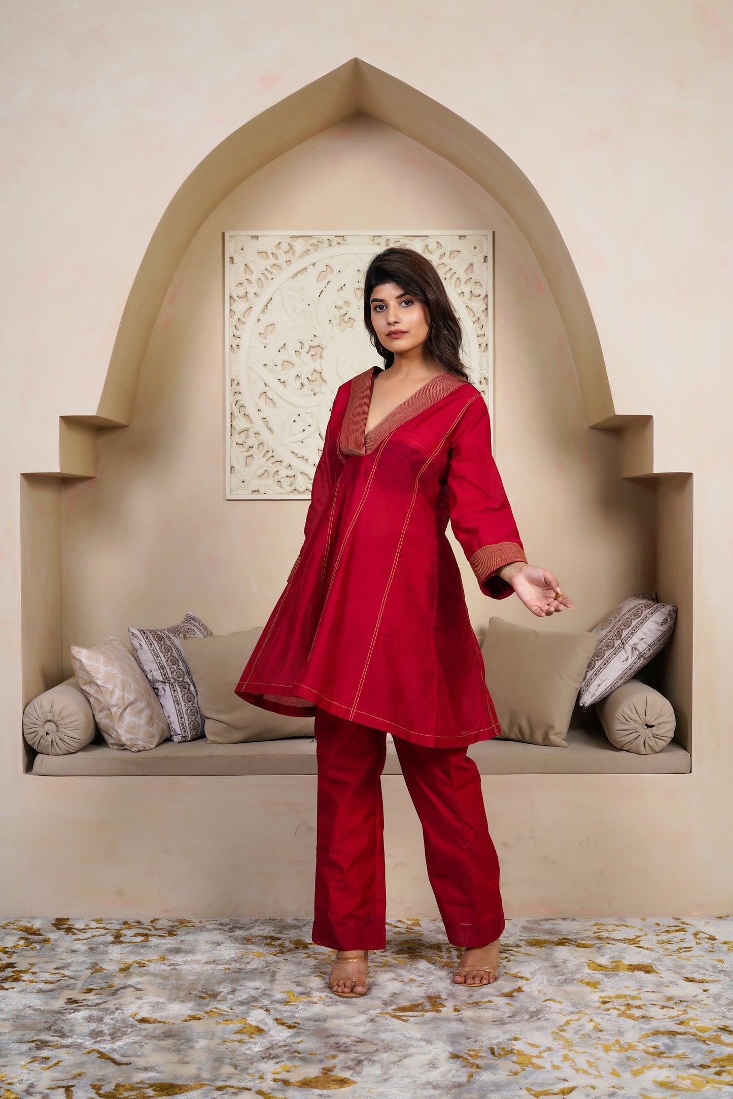 Ruby Red Co-ord Set