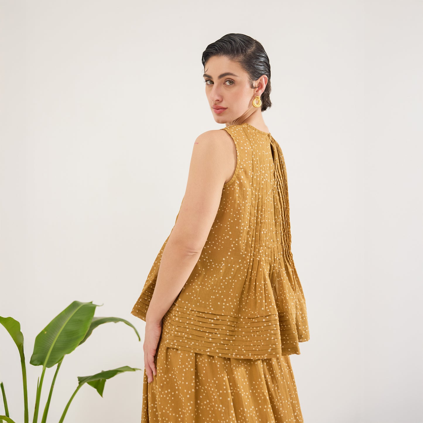 Mustard Mirage Top