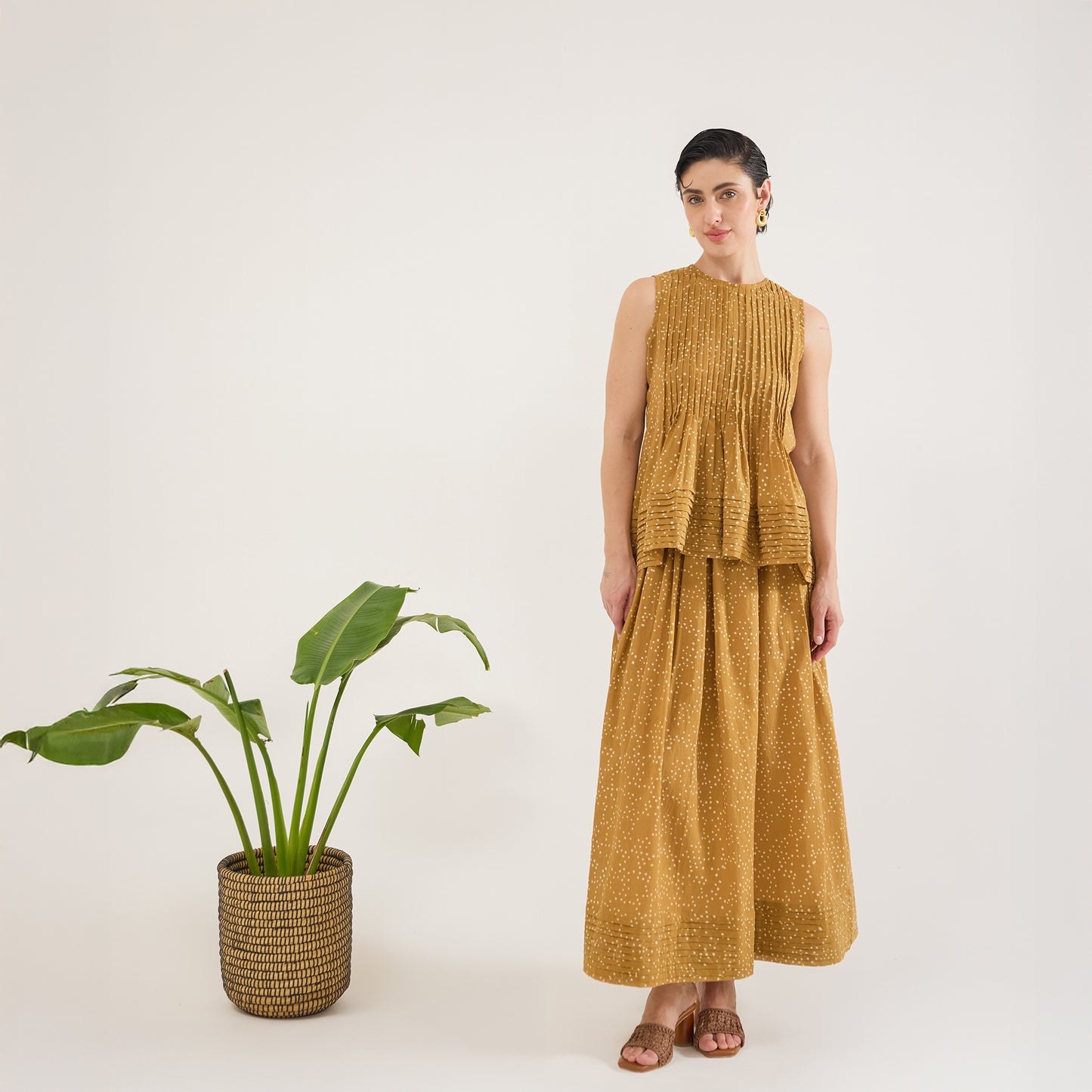 Mustard Mirage Top