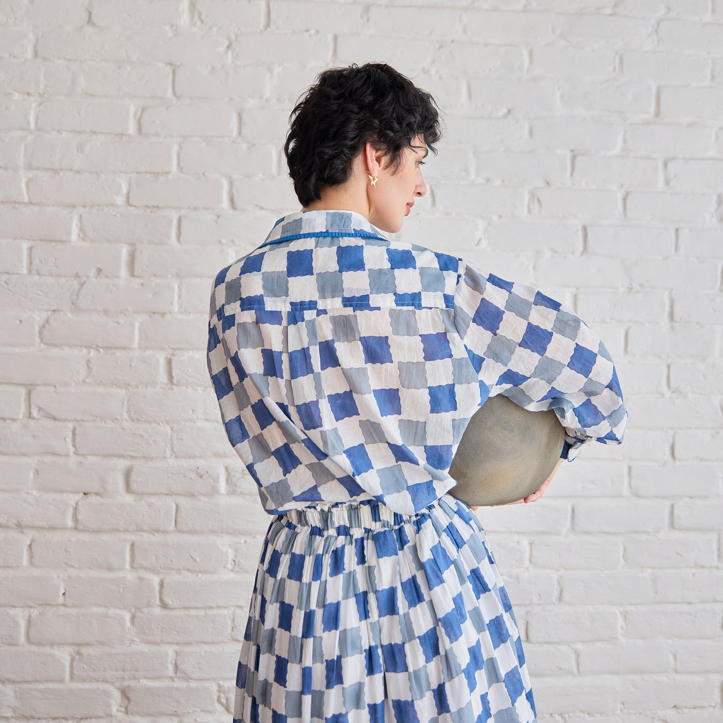 Blue Pixel Shirt