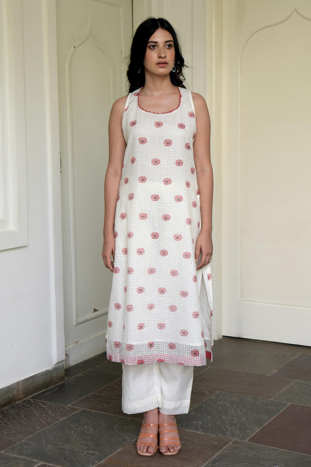 White coral Kurta