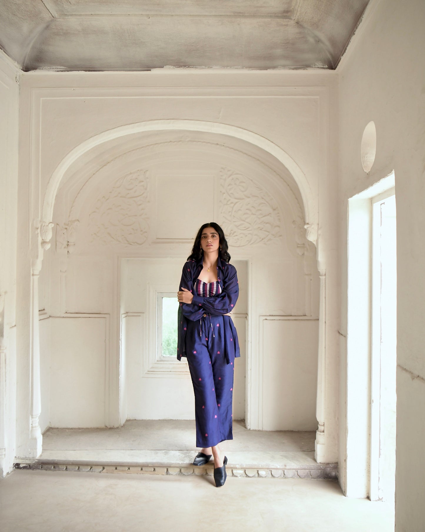 Iris Blue Co-ord Set