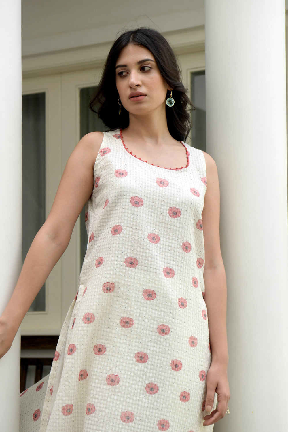 White coral Kurta