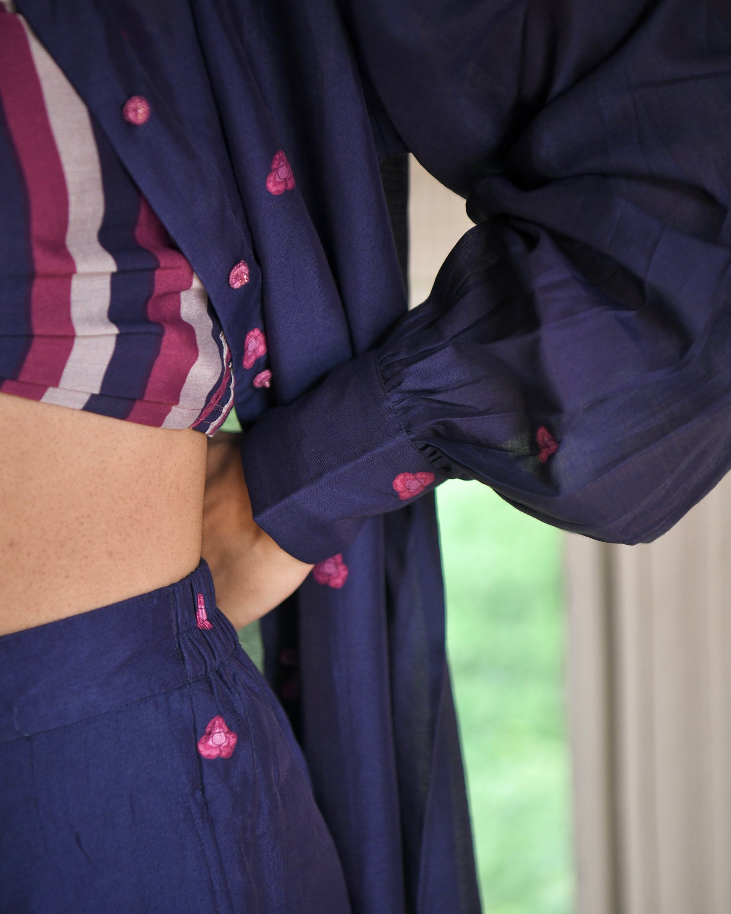 Iris Blue Co-ord Set