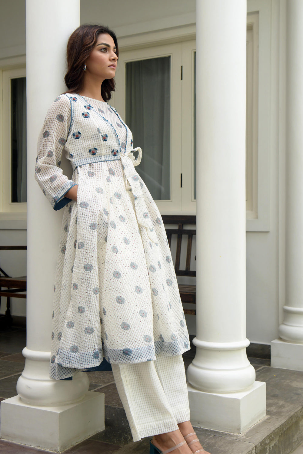 White Orchid two piece dress