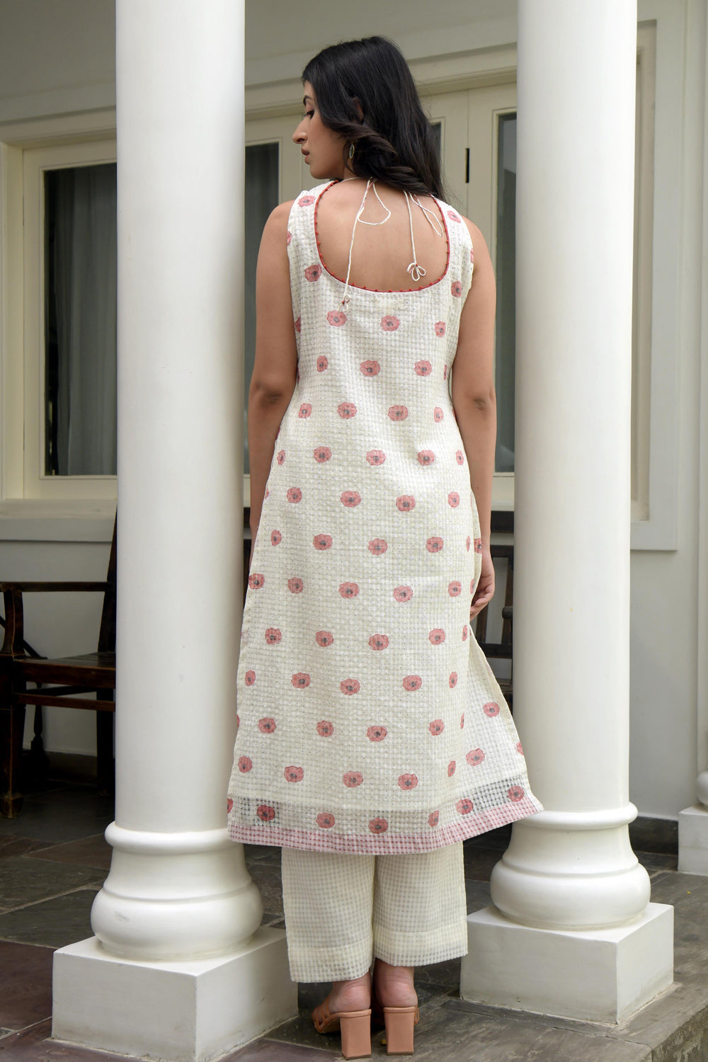 White coral Kurta