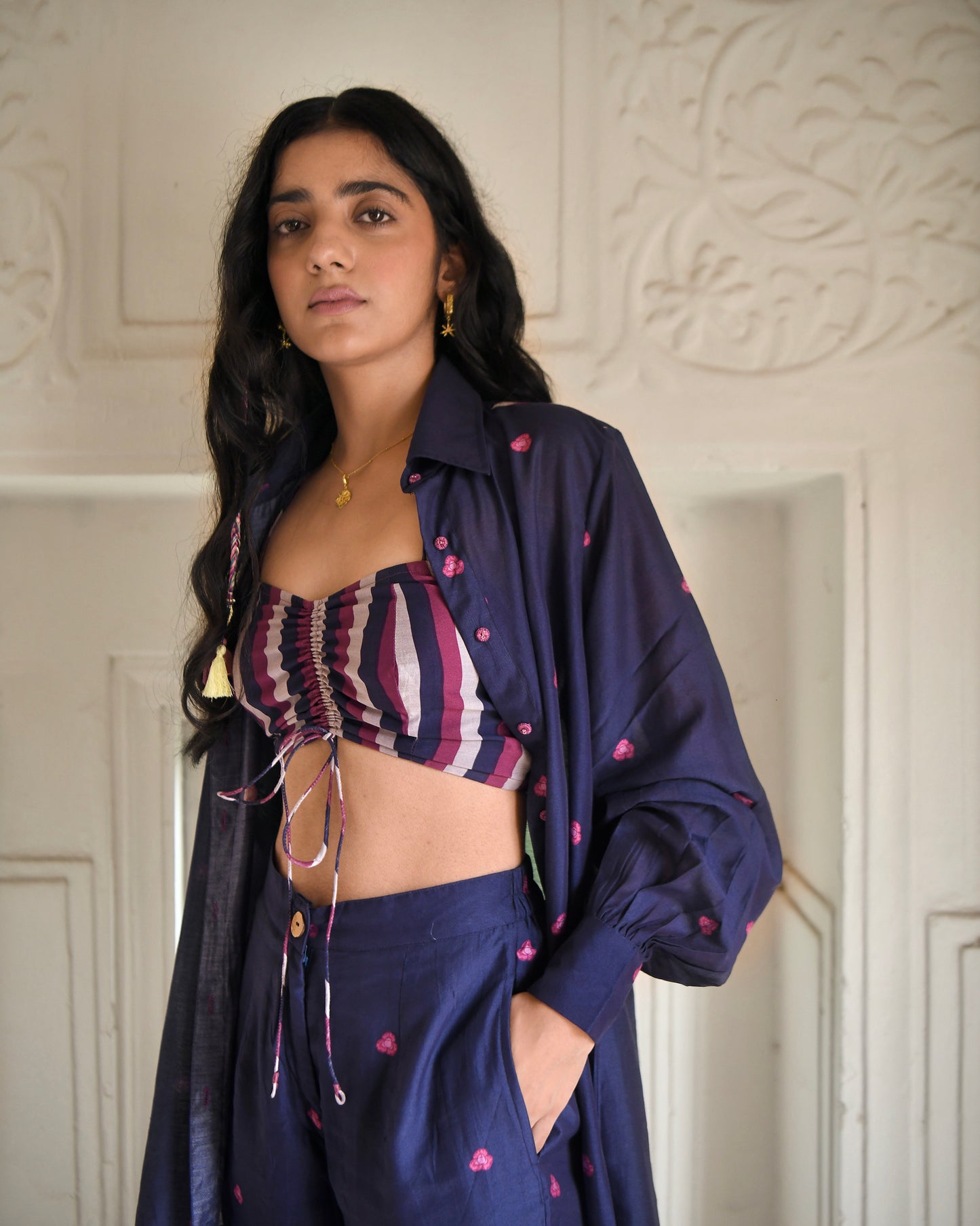 Iris Blue Co-ord Set