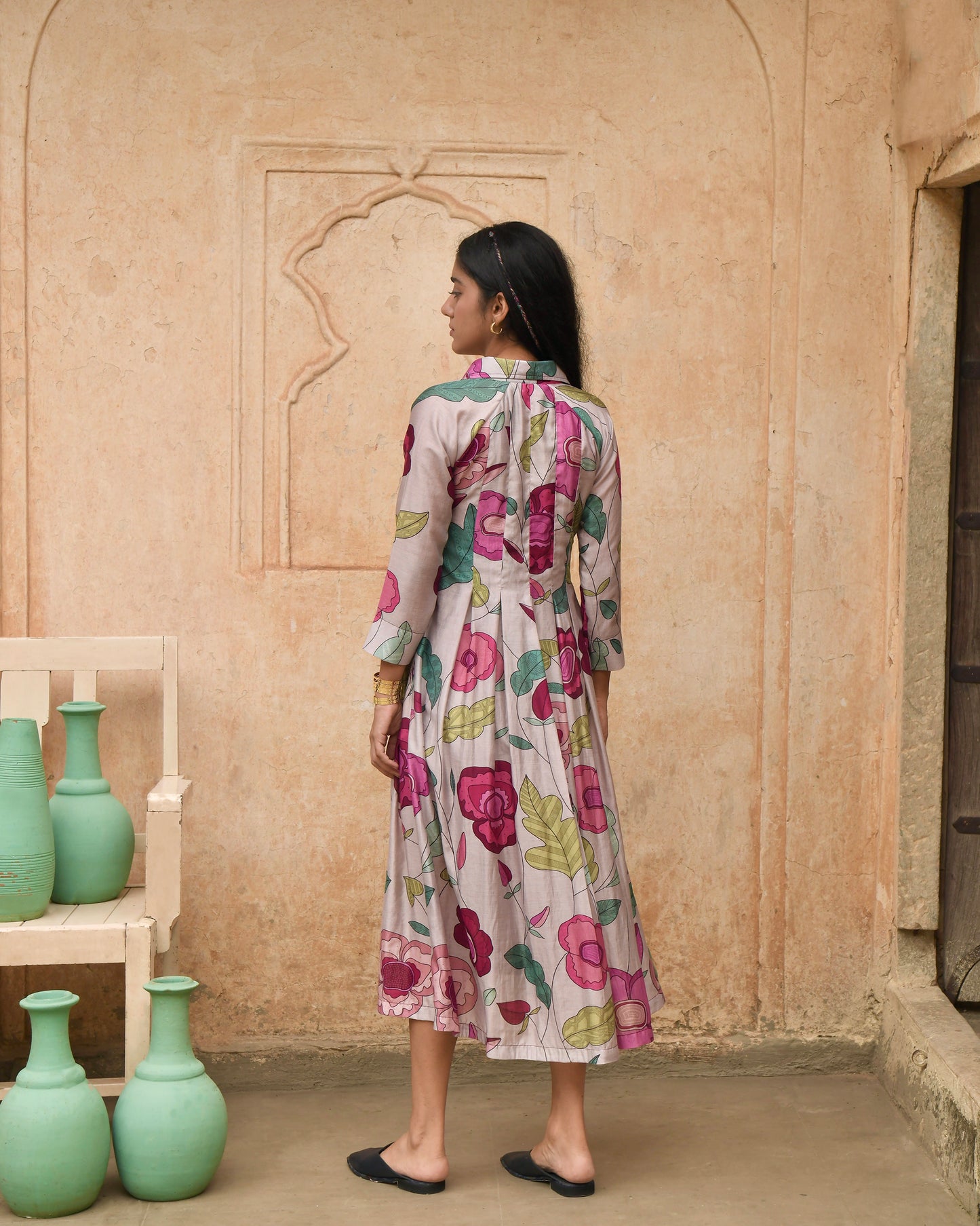 Magnolia Shirt Dress