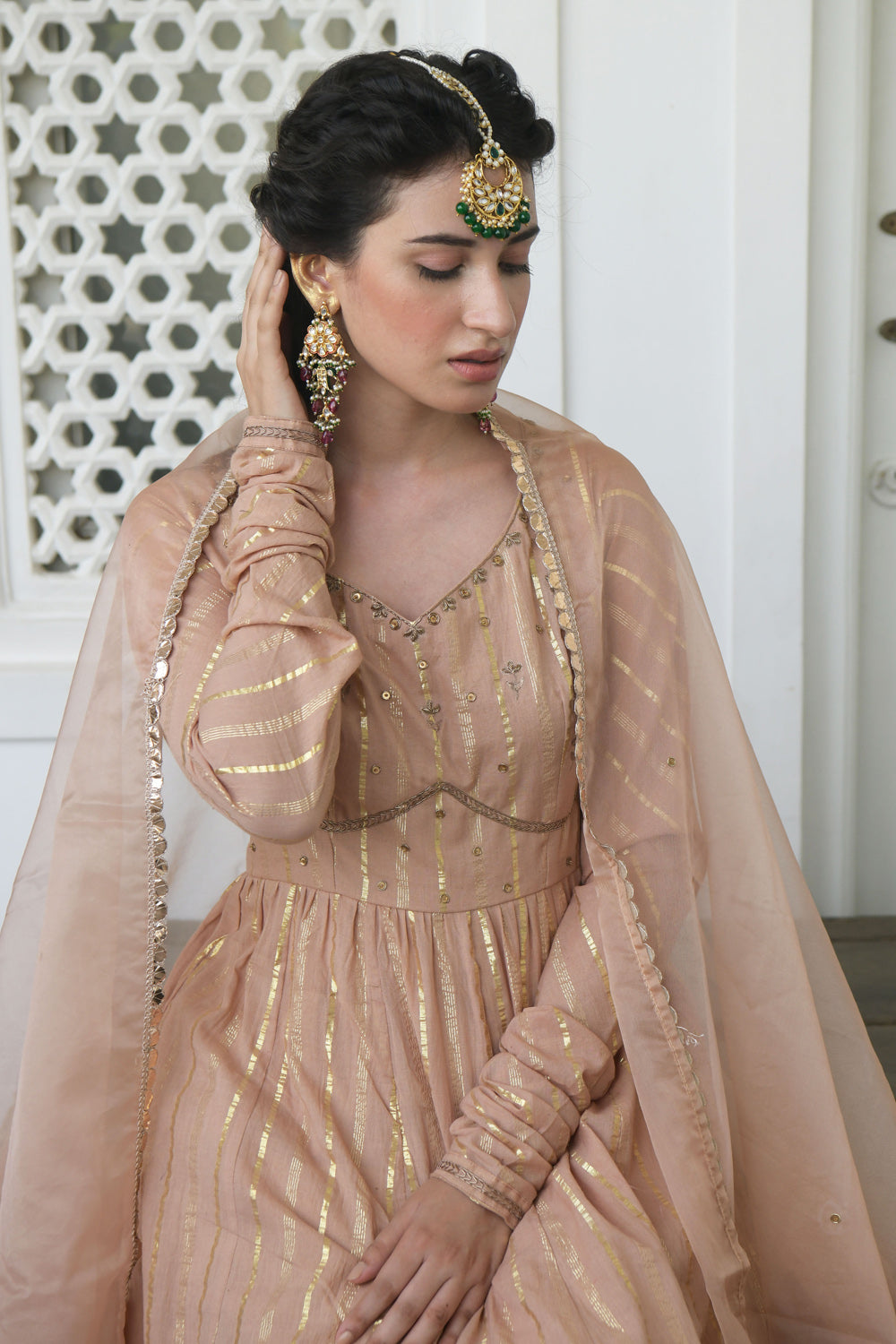 Golden Dream Kurta Set (set of 3)