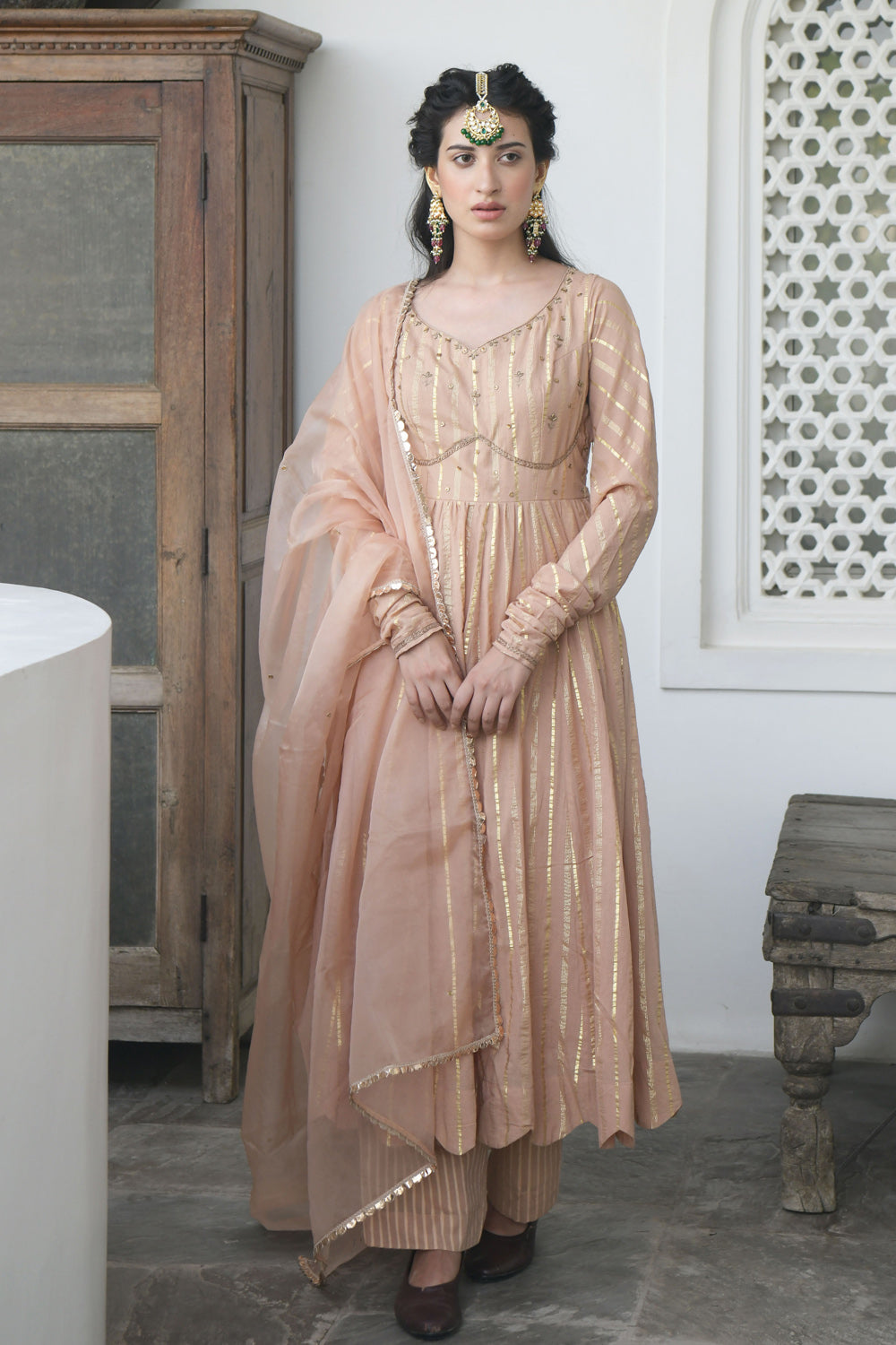 Golden Dream Kurta Set (set of 3)