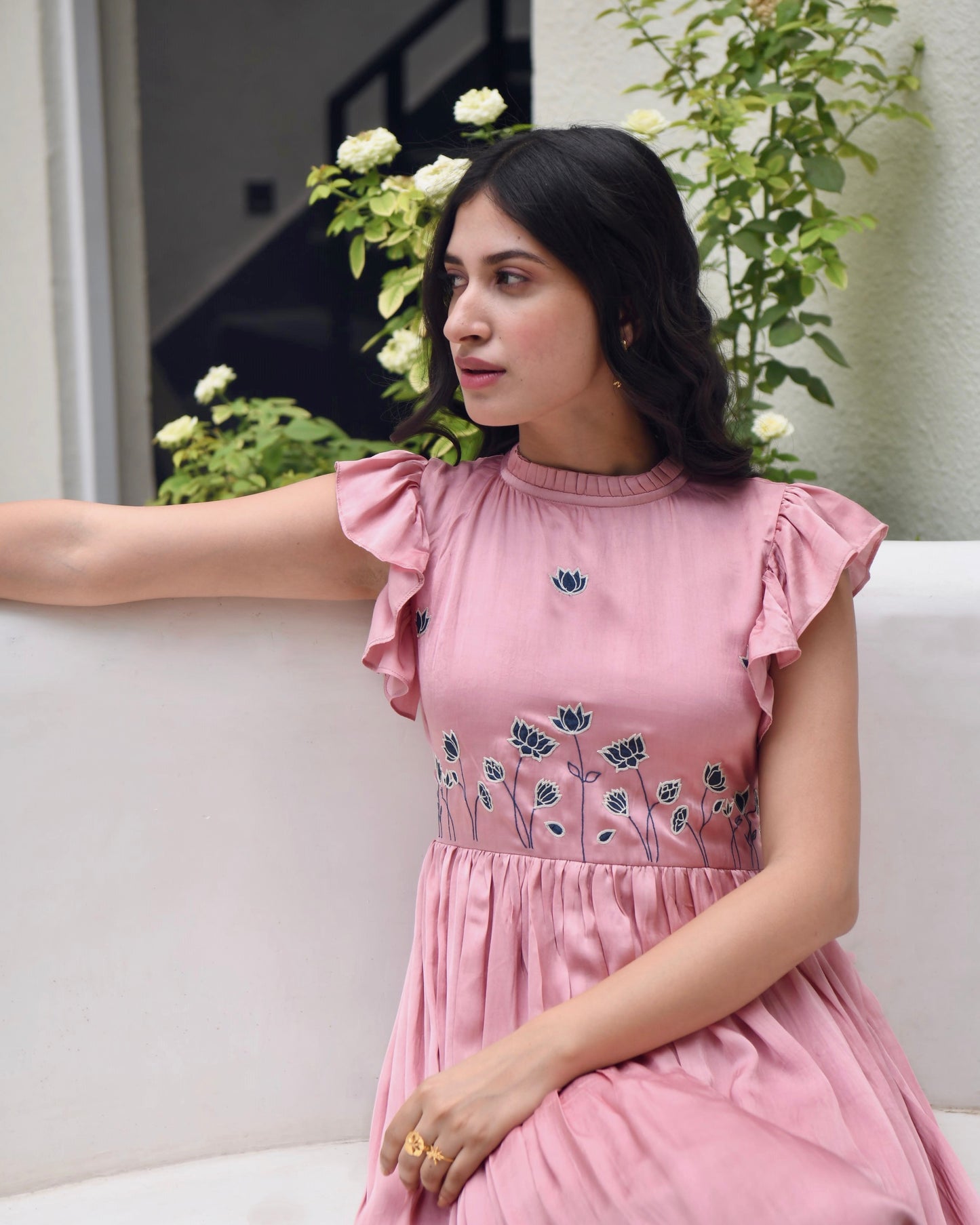Coral Pink Dress