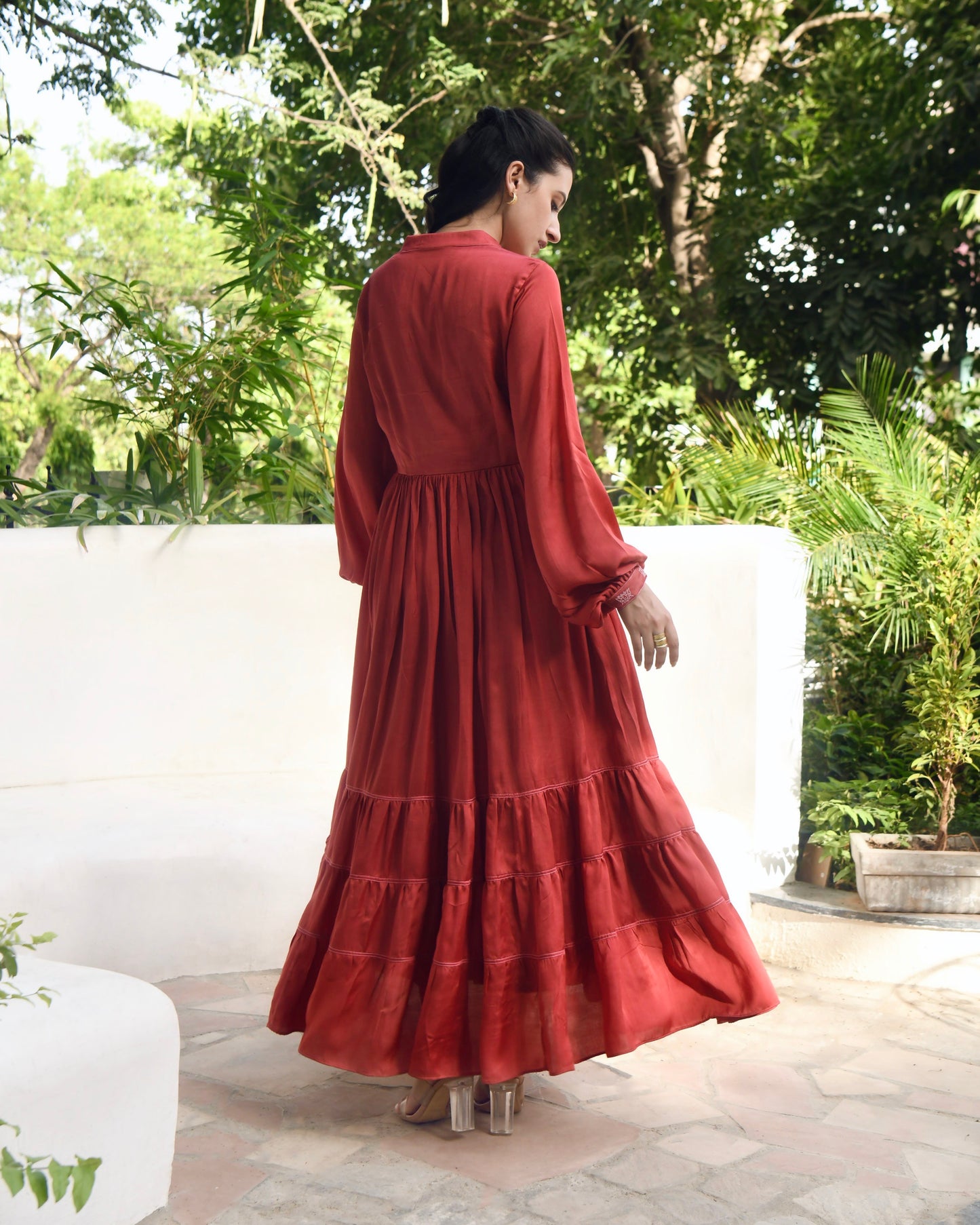 Persian red Dress