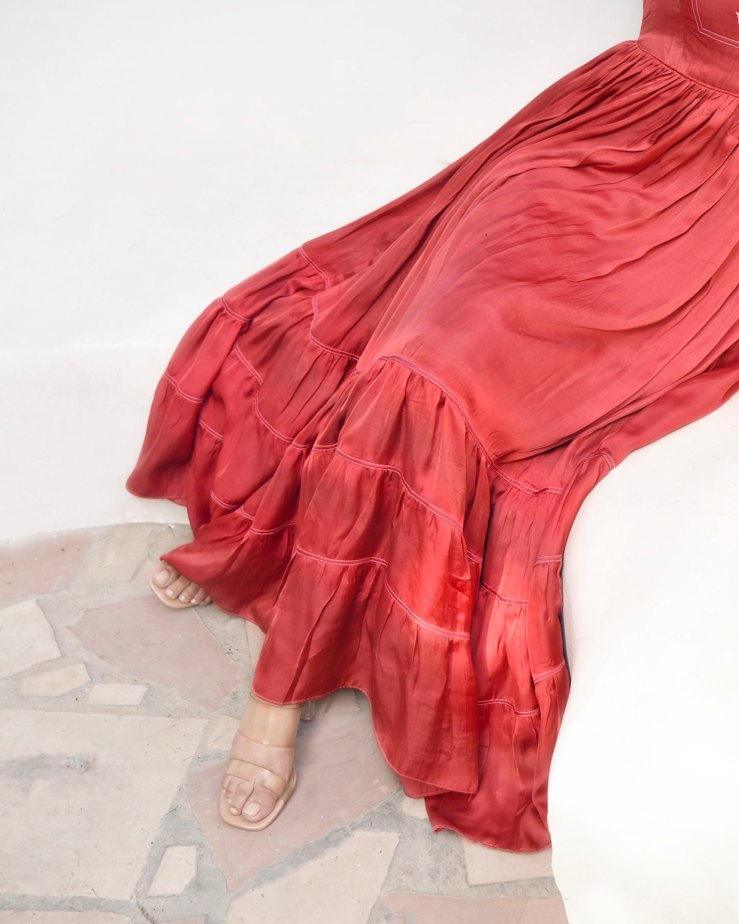 Persian red Dress