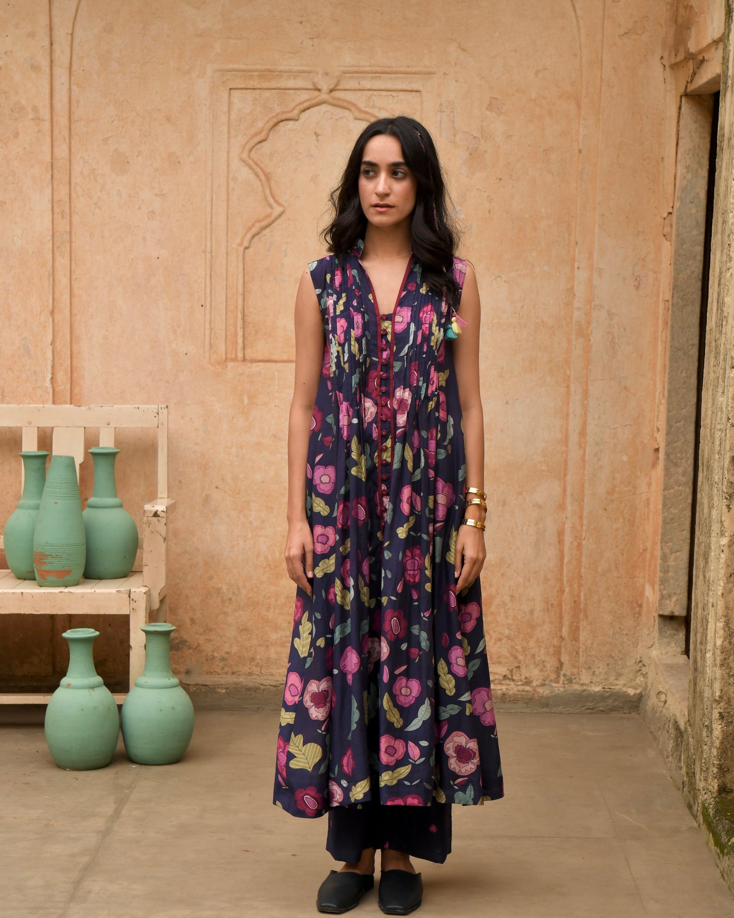 Carnation Shirt Kurta Set