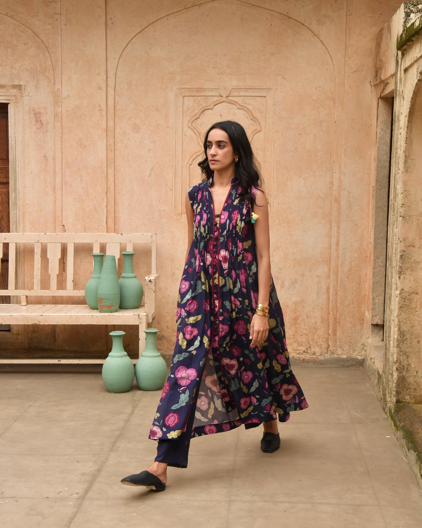 Carnation Shirt Kurta Set