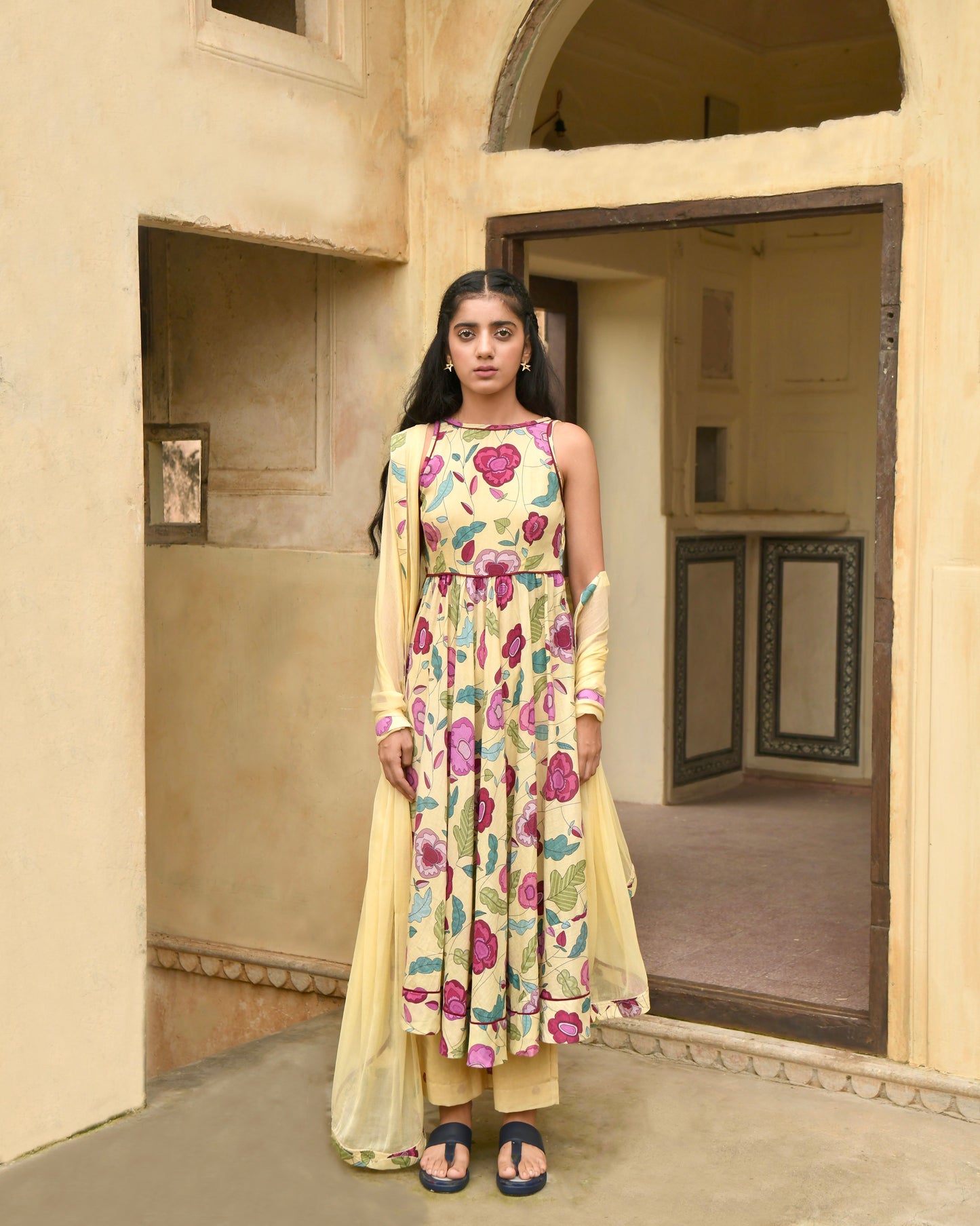 Canary Yellow Kurta Set