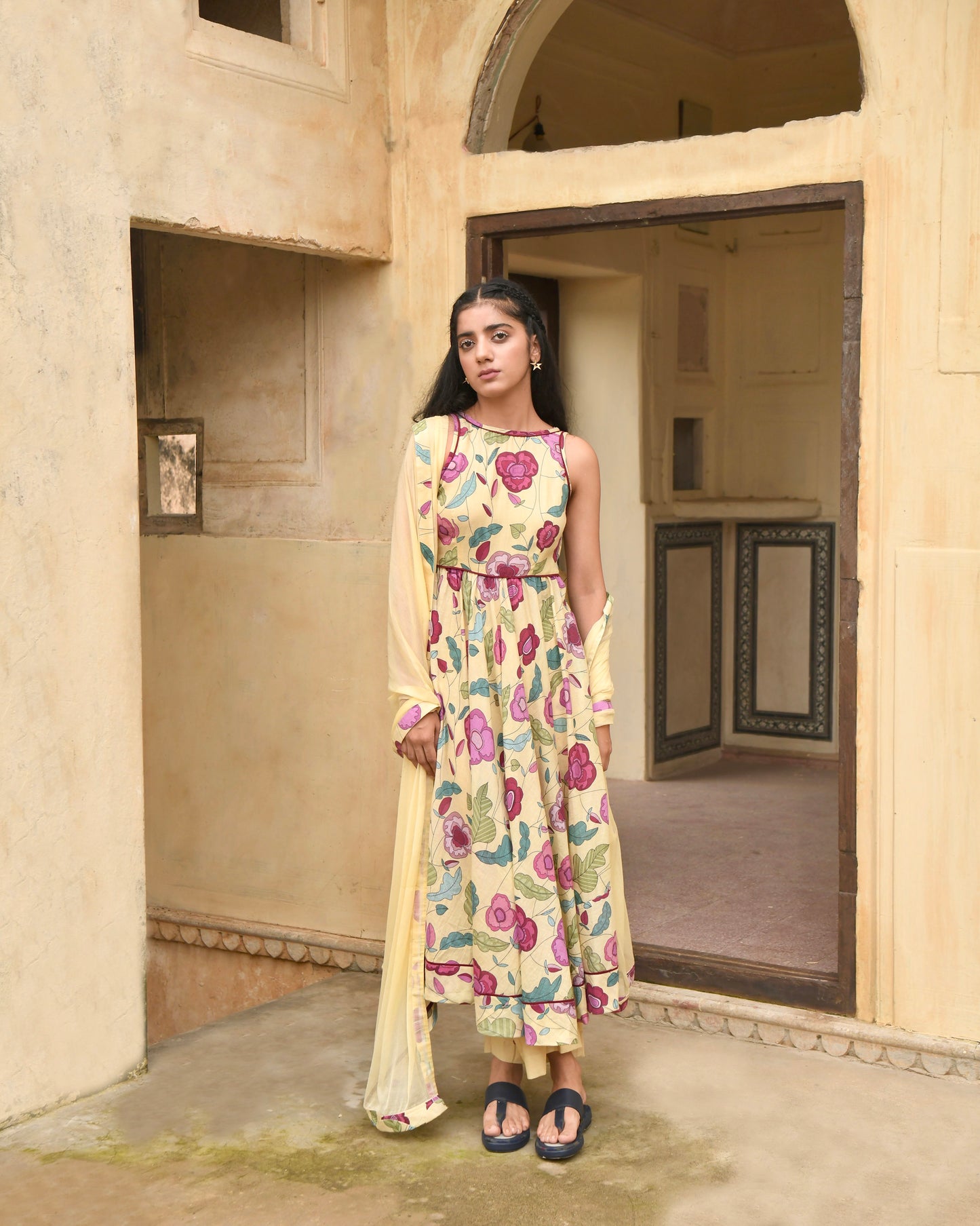 Canary Yellow Kurta Set