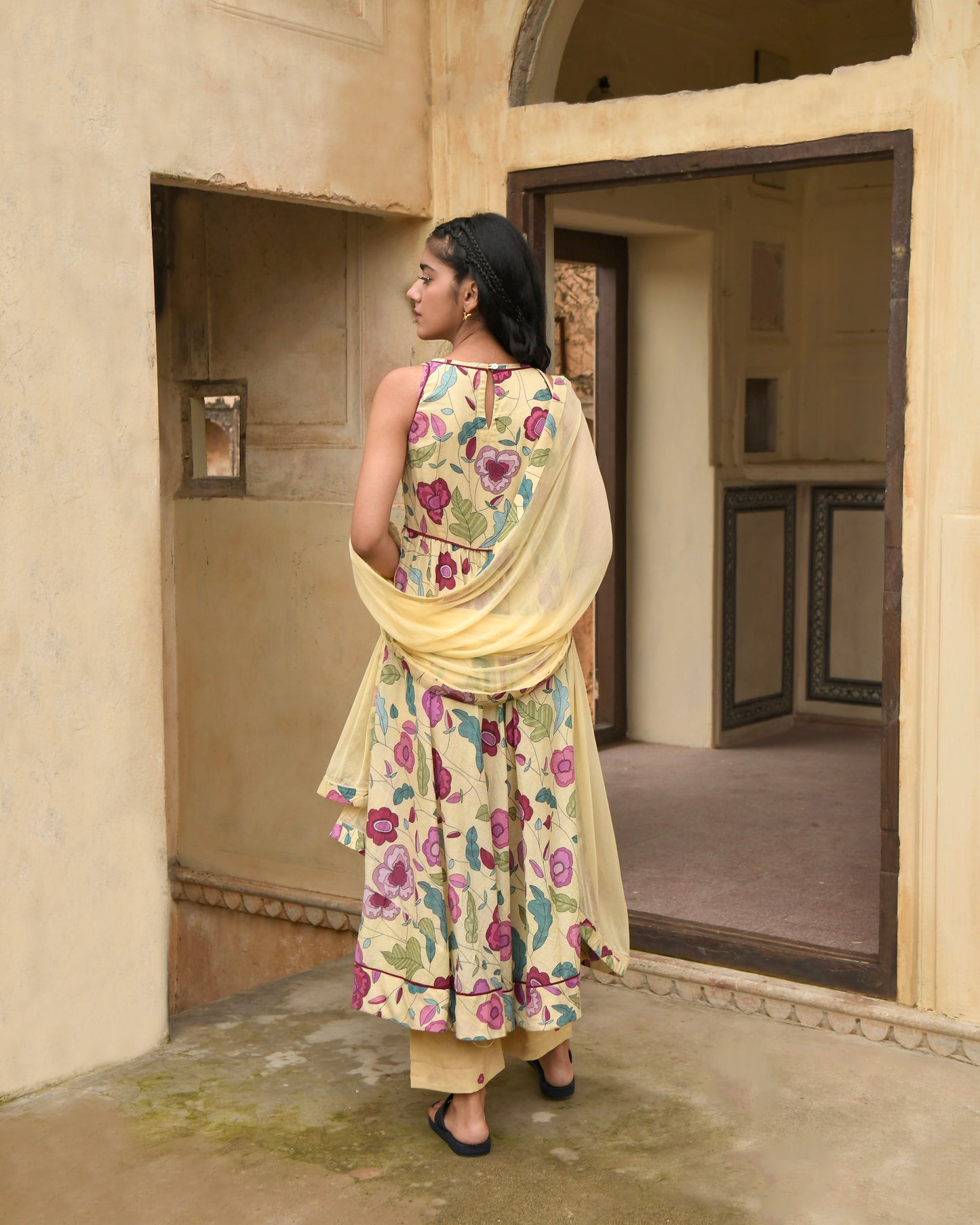 Canary Yellow Kurta Set