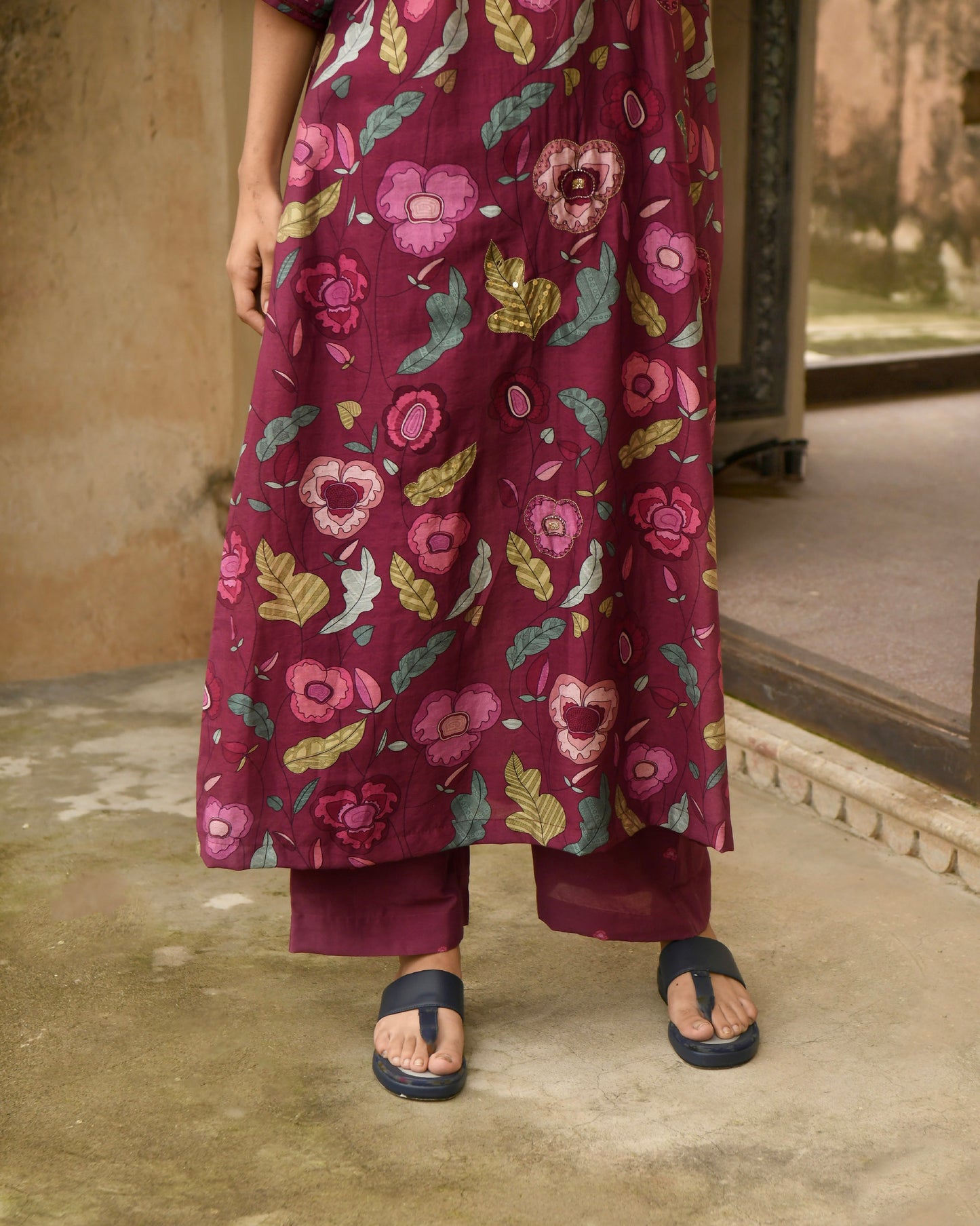 Auburn Kaftan Set