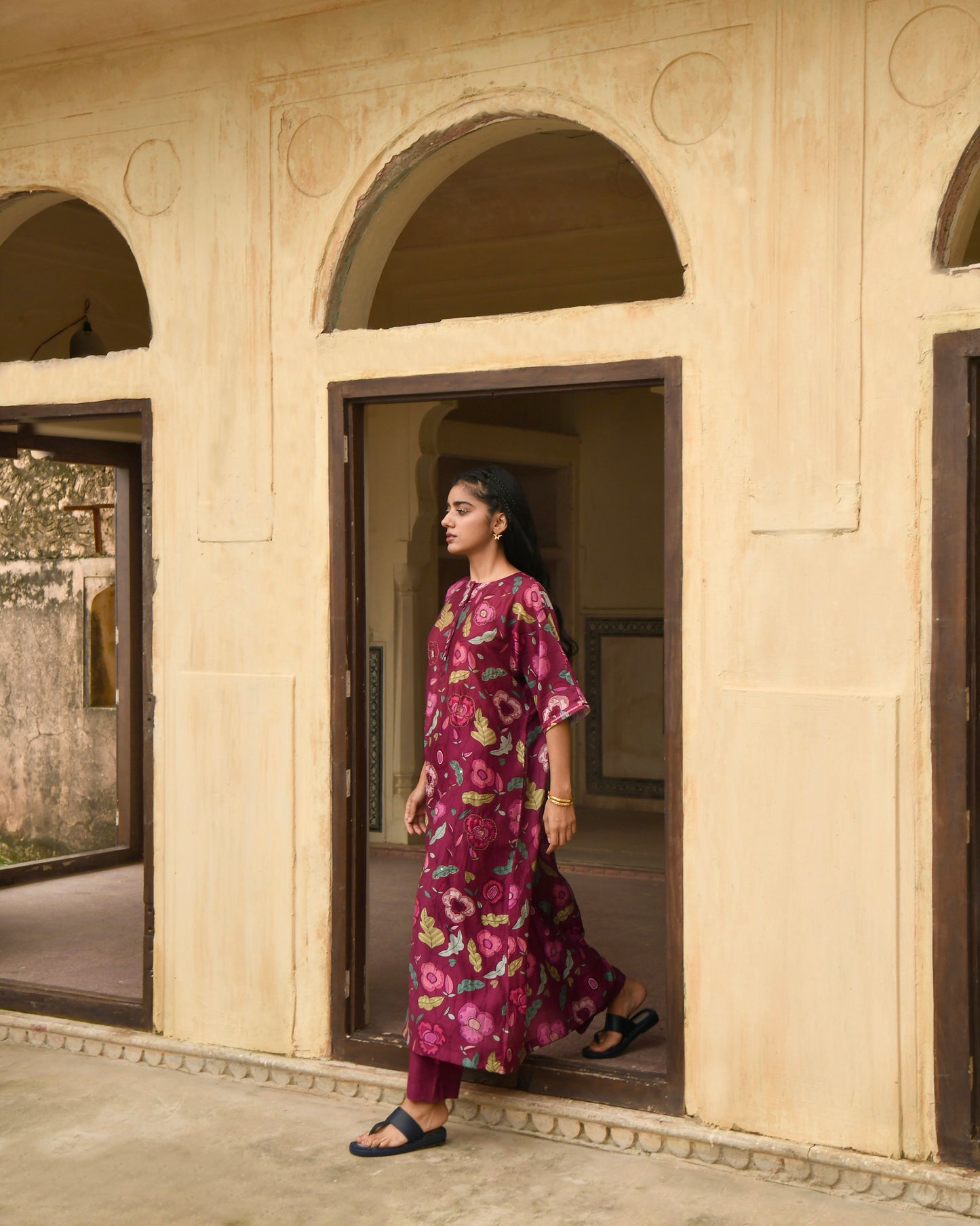 Auburn Kaftan Set