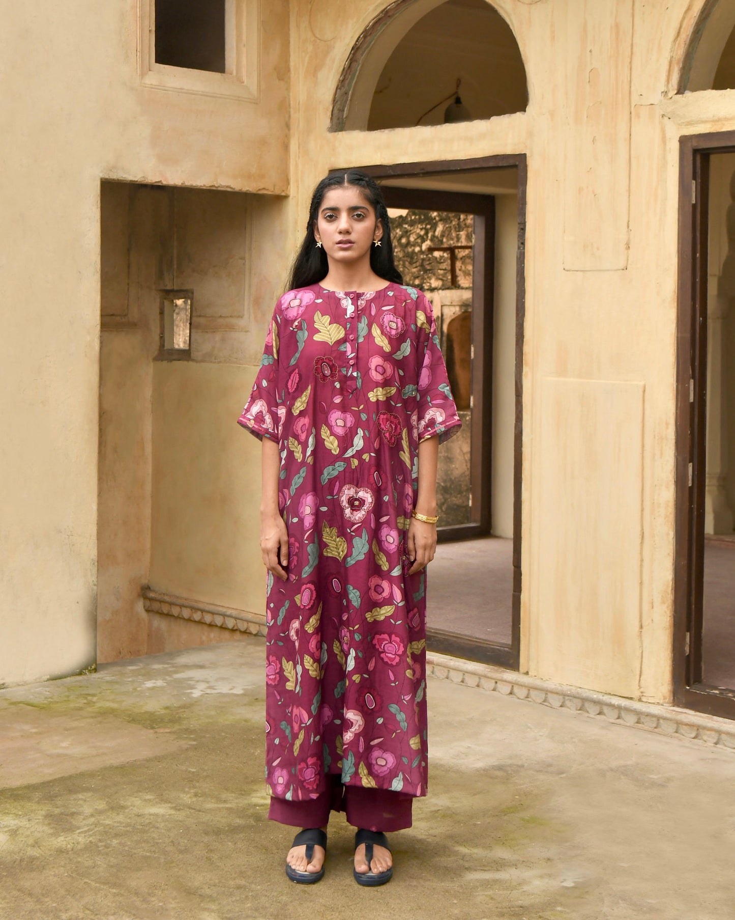 Auburn Kaftan Set