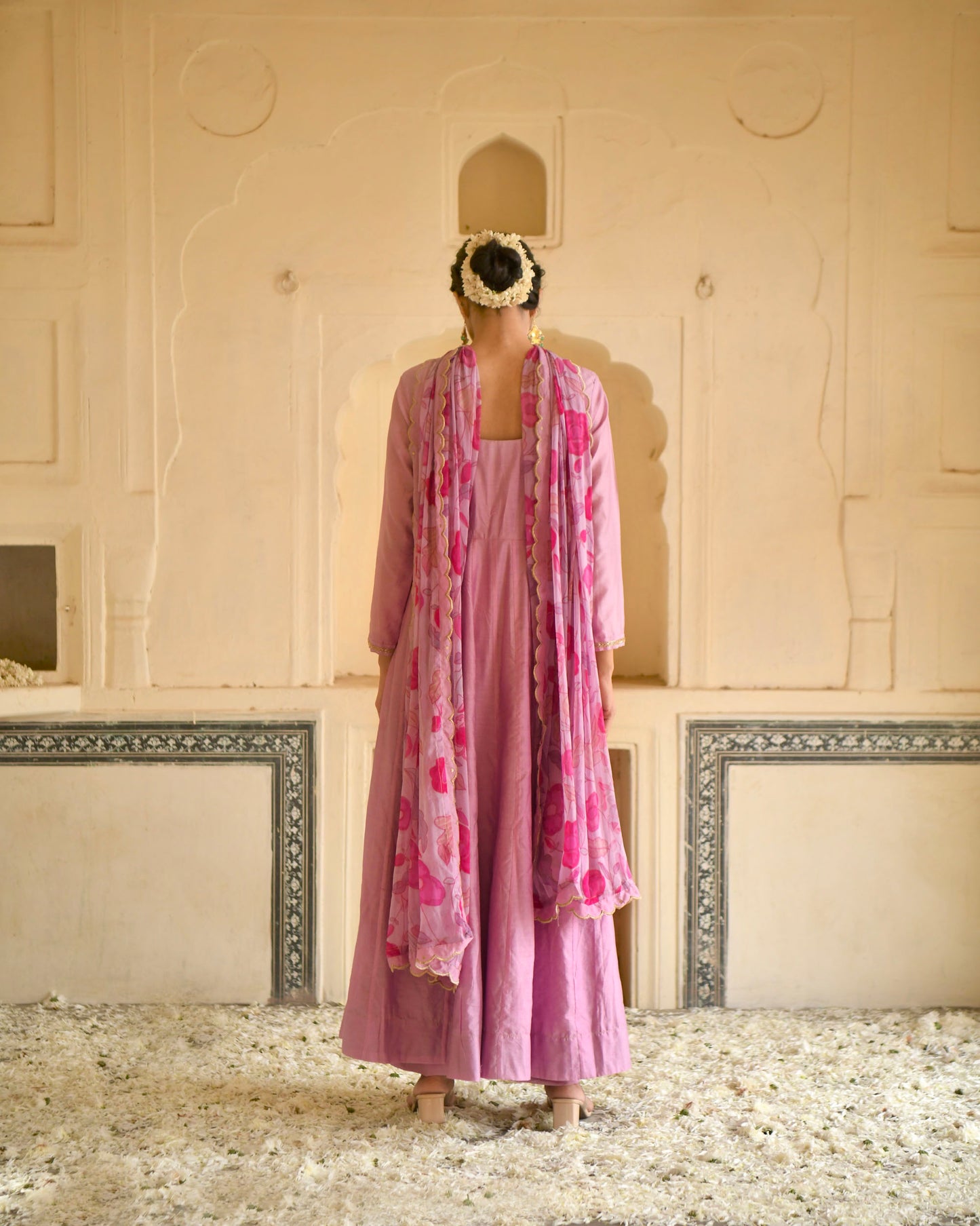 Lilac Mauve Kurta Set