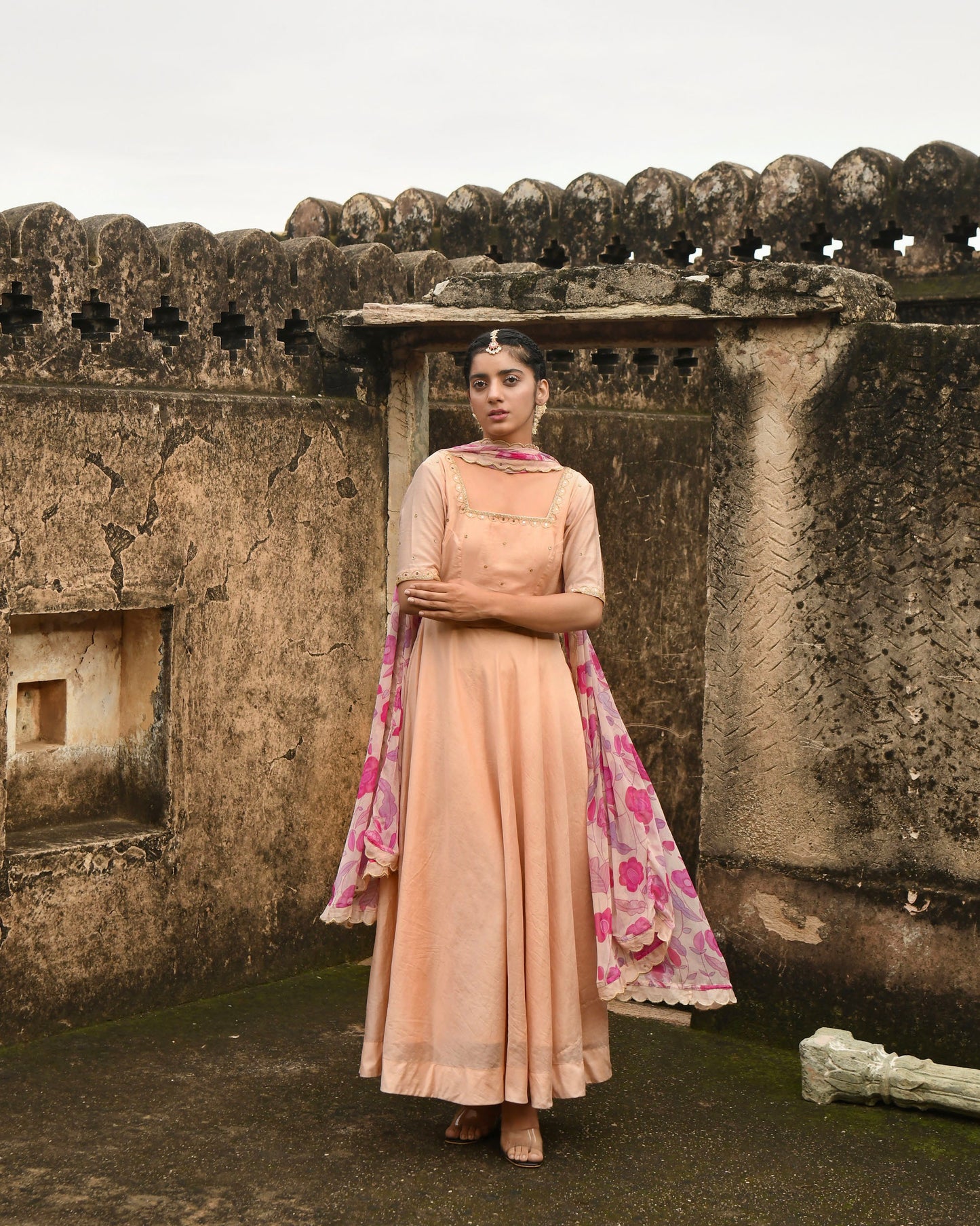 Sunset Blush Kurta Set