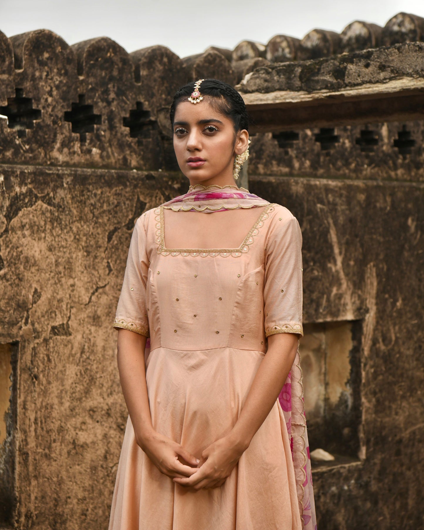 Sunset Blush Kurta Set