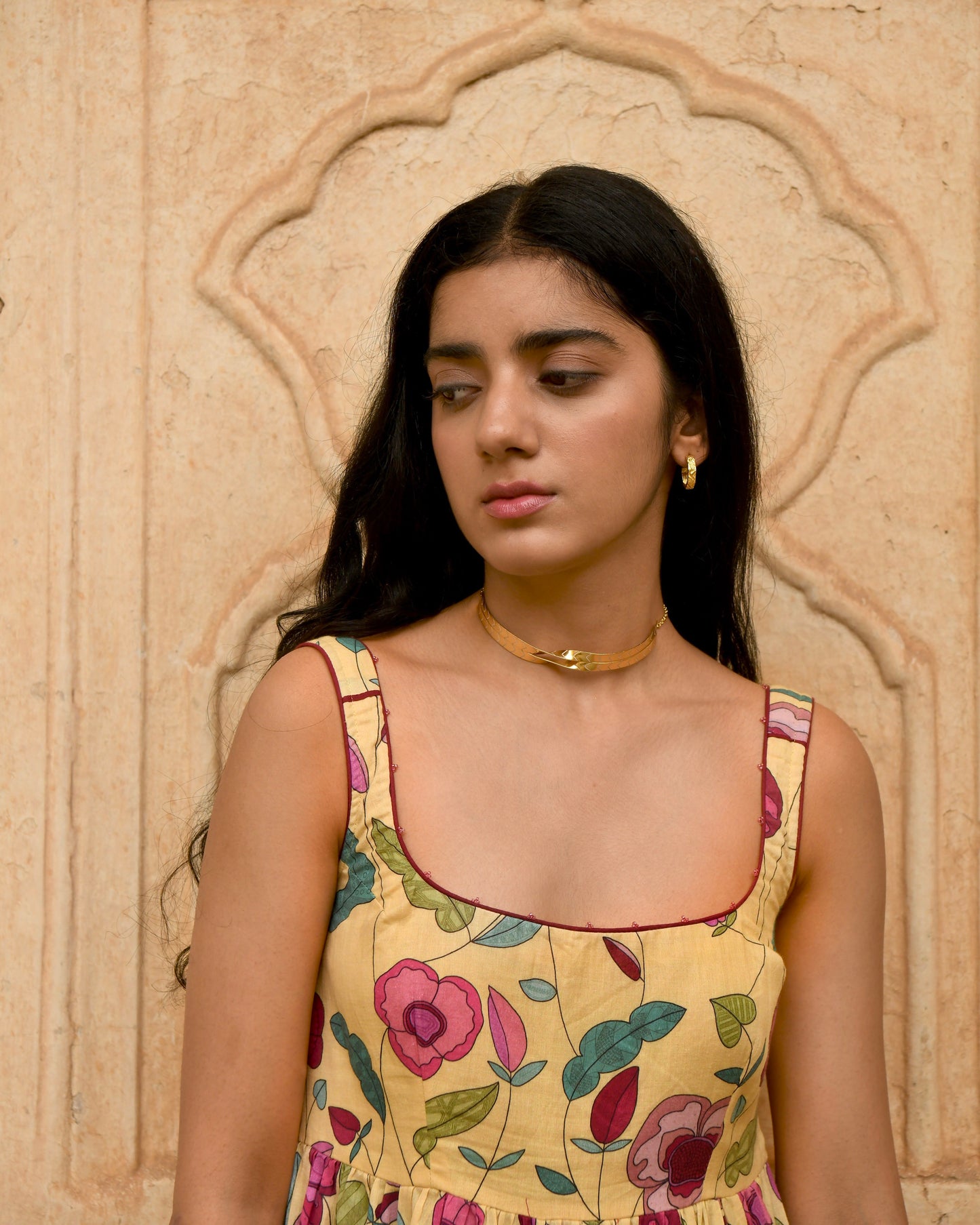 Grapefruit Kurta Set