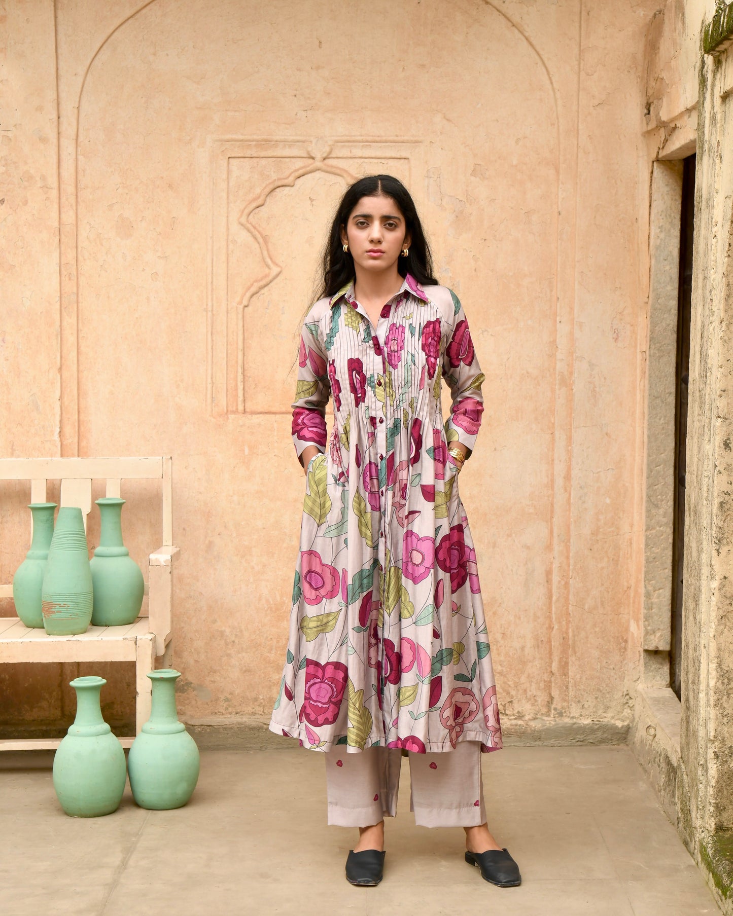 Magnolia Shirt Kurta Set