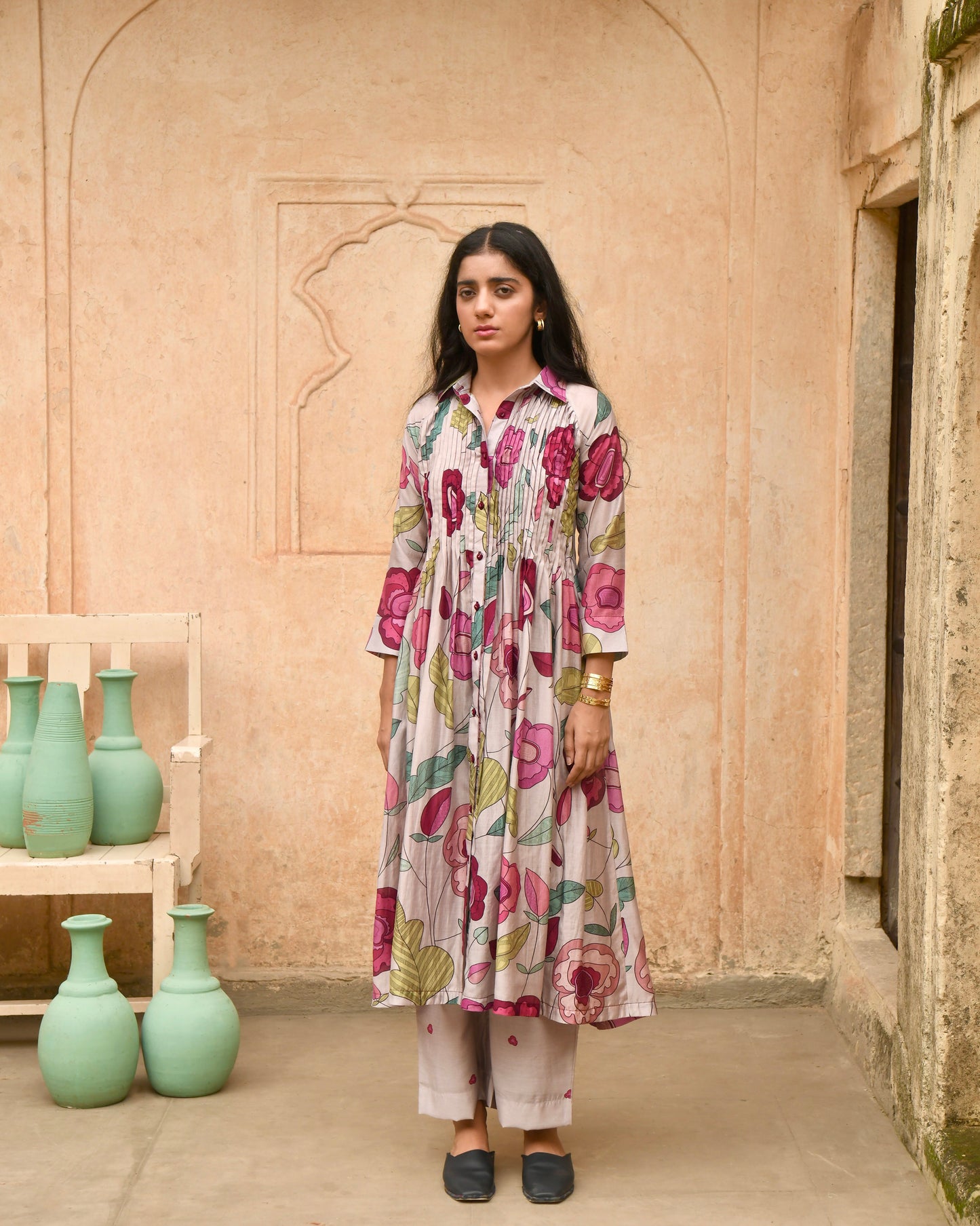Magnolia Shirt Kurta Set