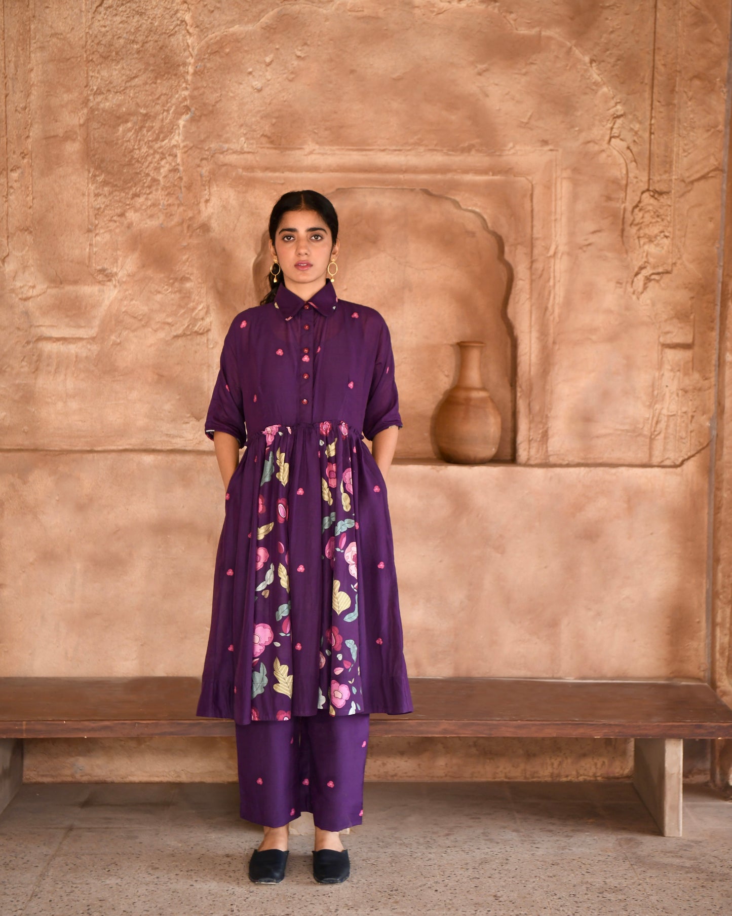 Mulberry Kurta Set