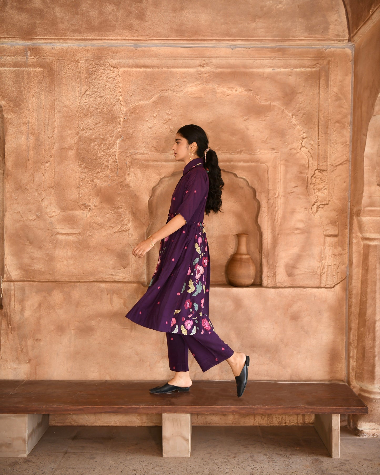 Mulberry Kurta Set