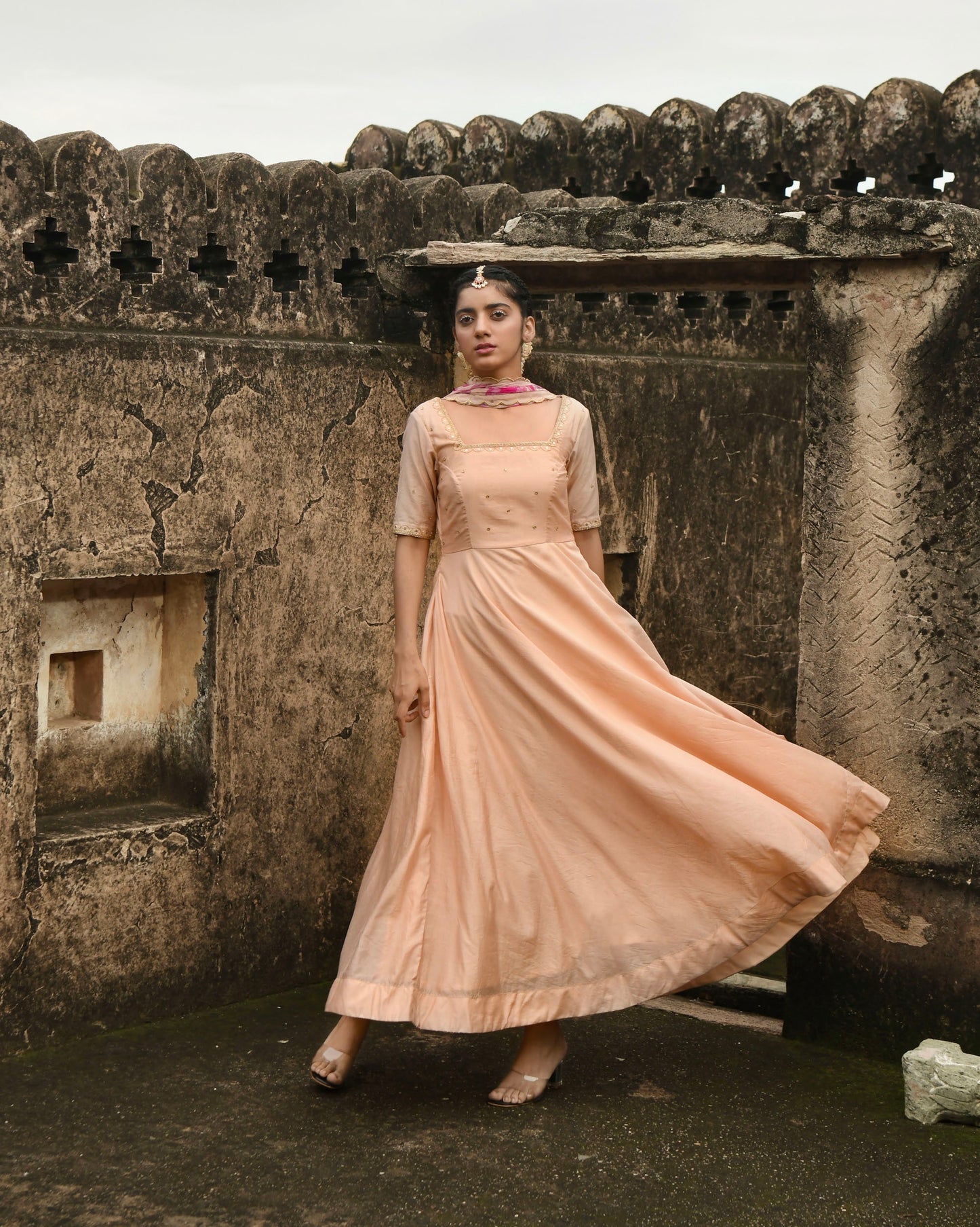 Sunset Blush Kurta Set
