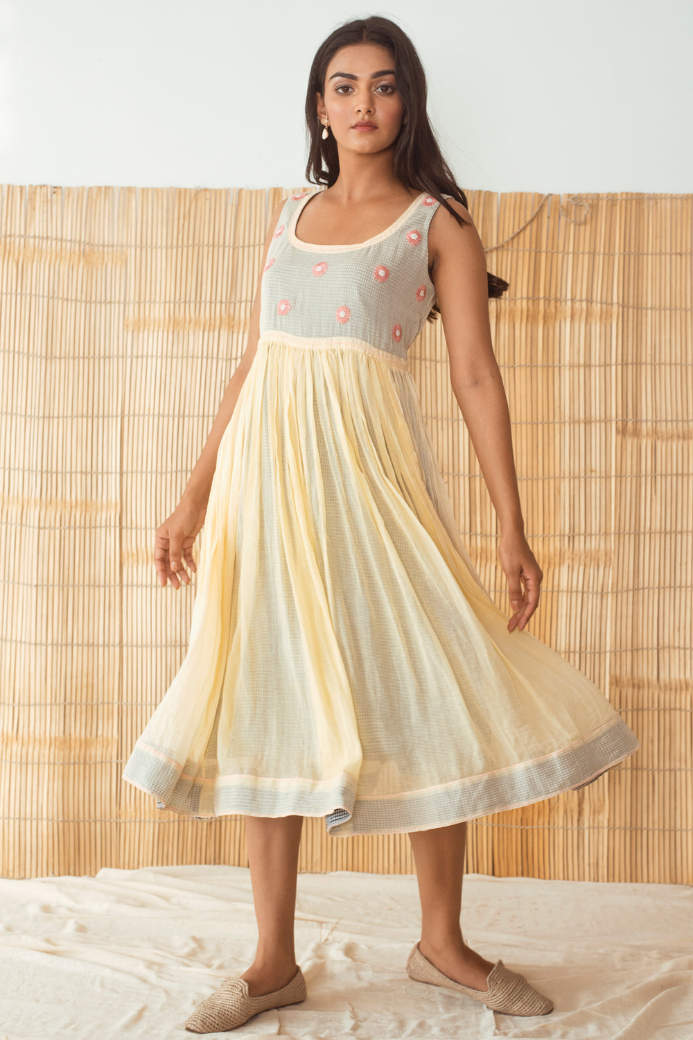 Pale Yellow Dress