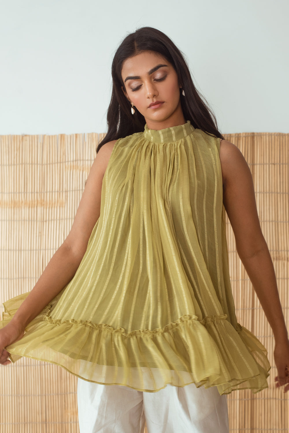 Lime Green Top
