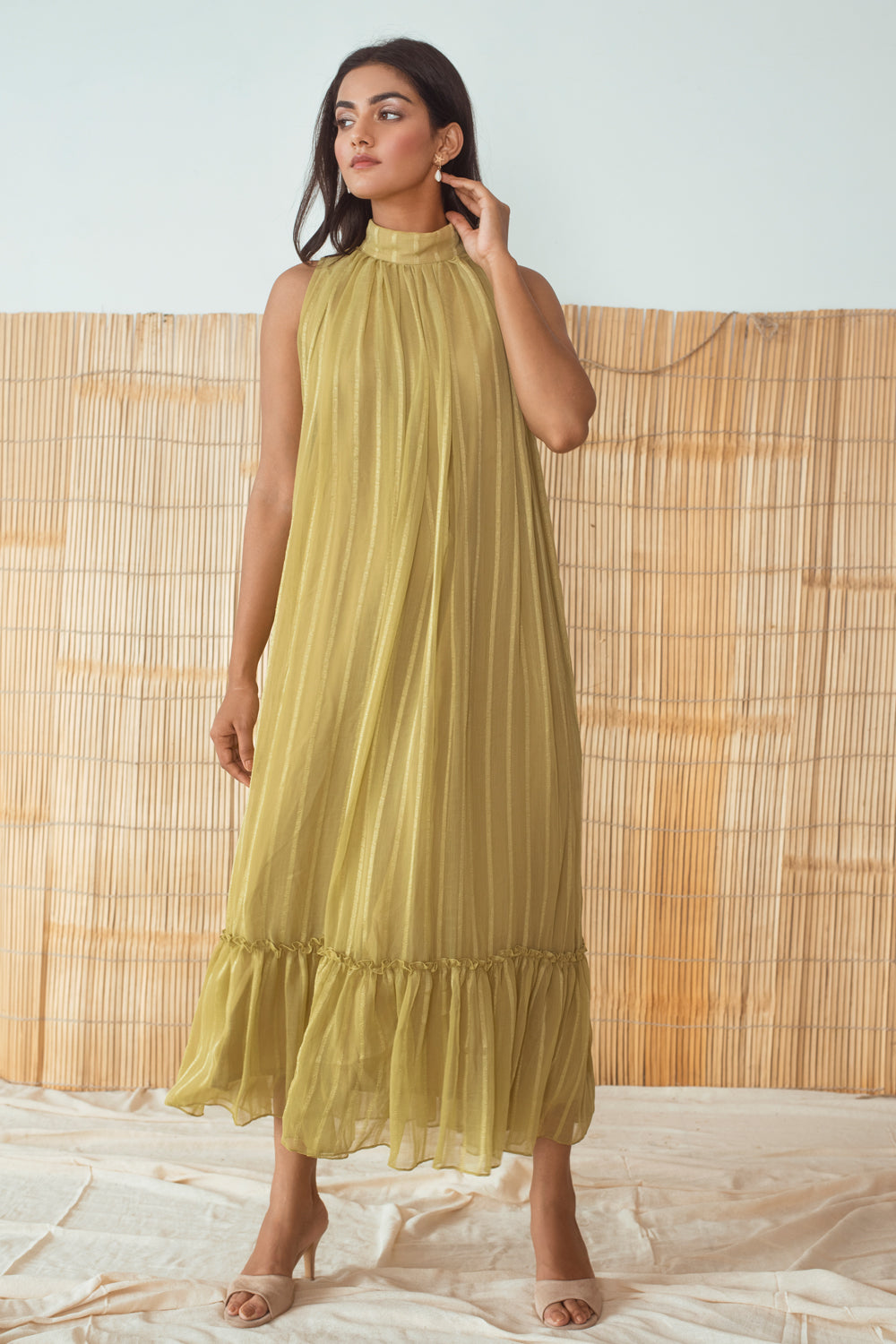 Lime Green Dress