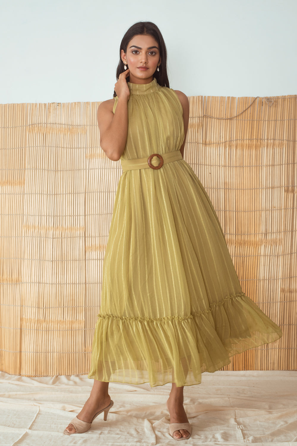 Lime Green Dress