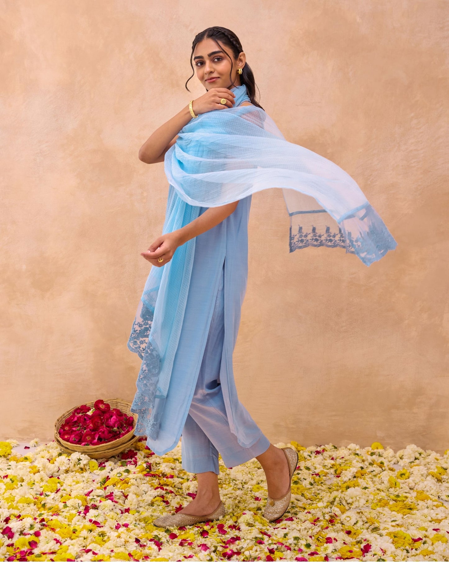 Serene Sky Kurta Set