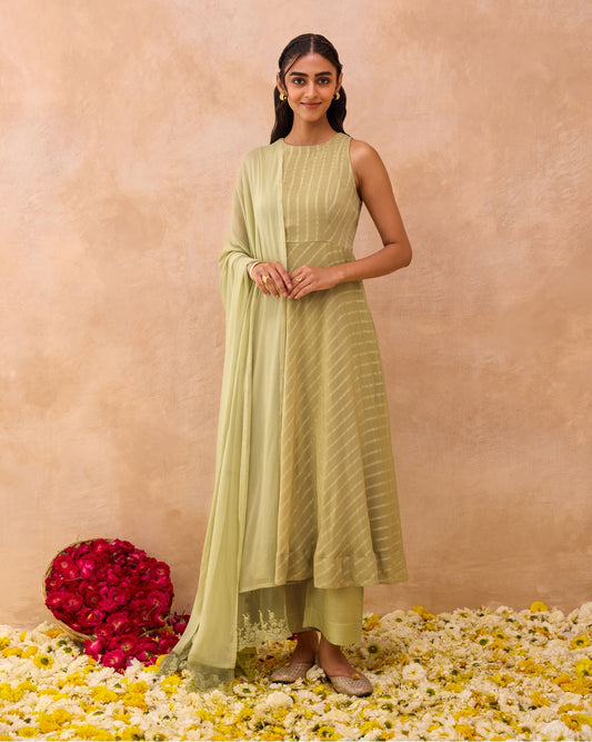 Olive Mist Kurta Set