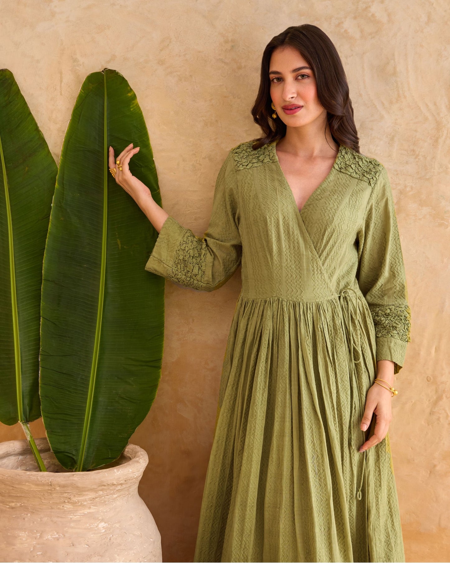 Olive Fern Dress