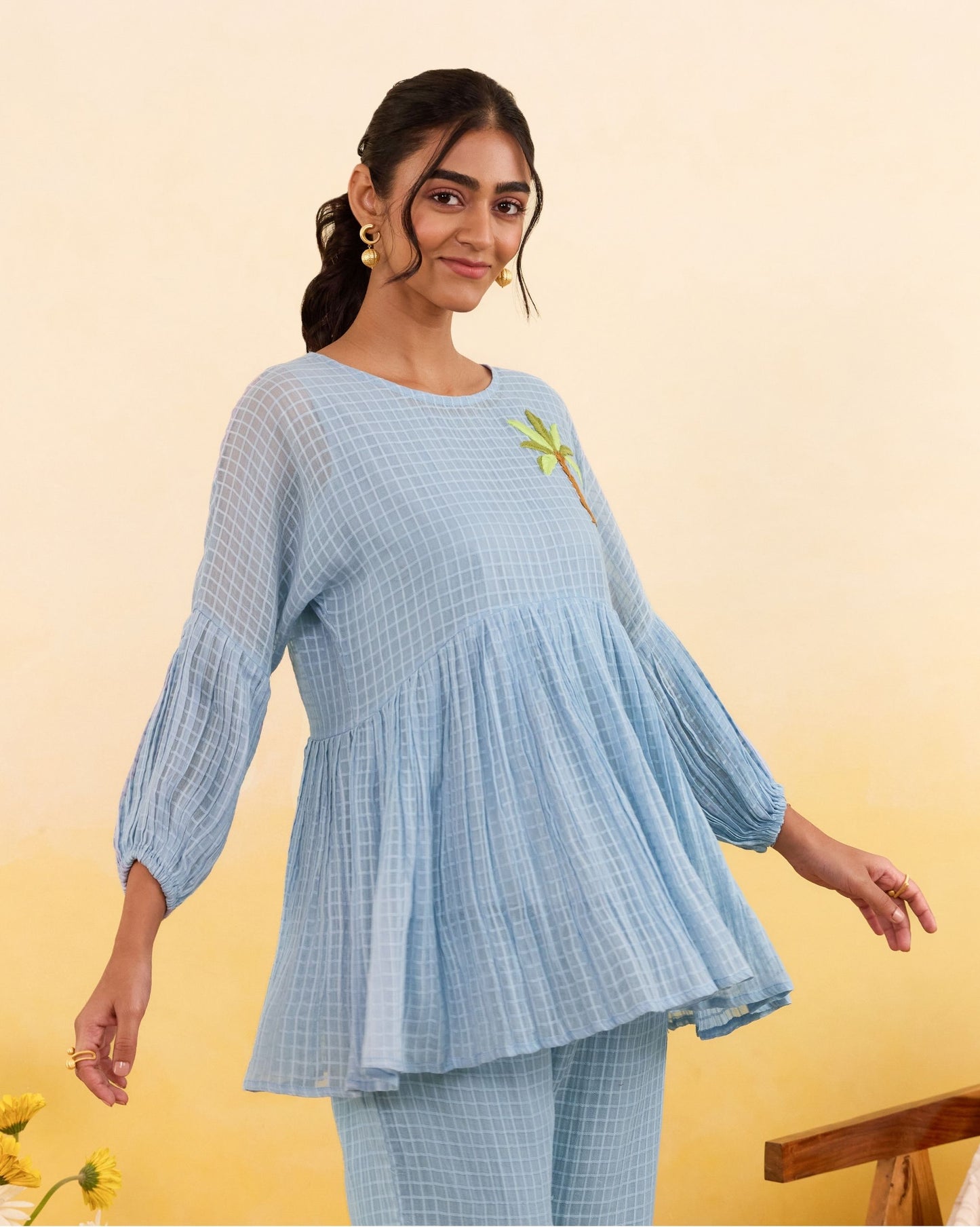 Sky Grid Top